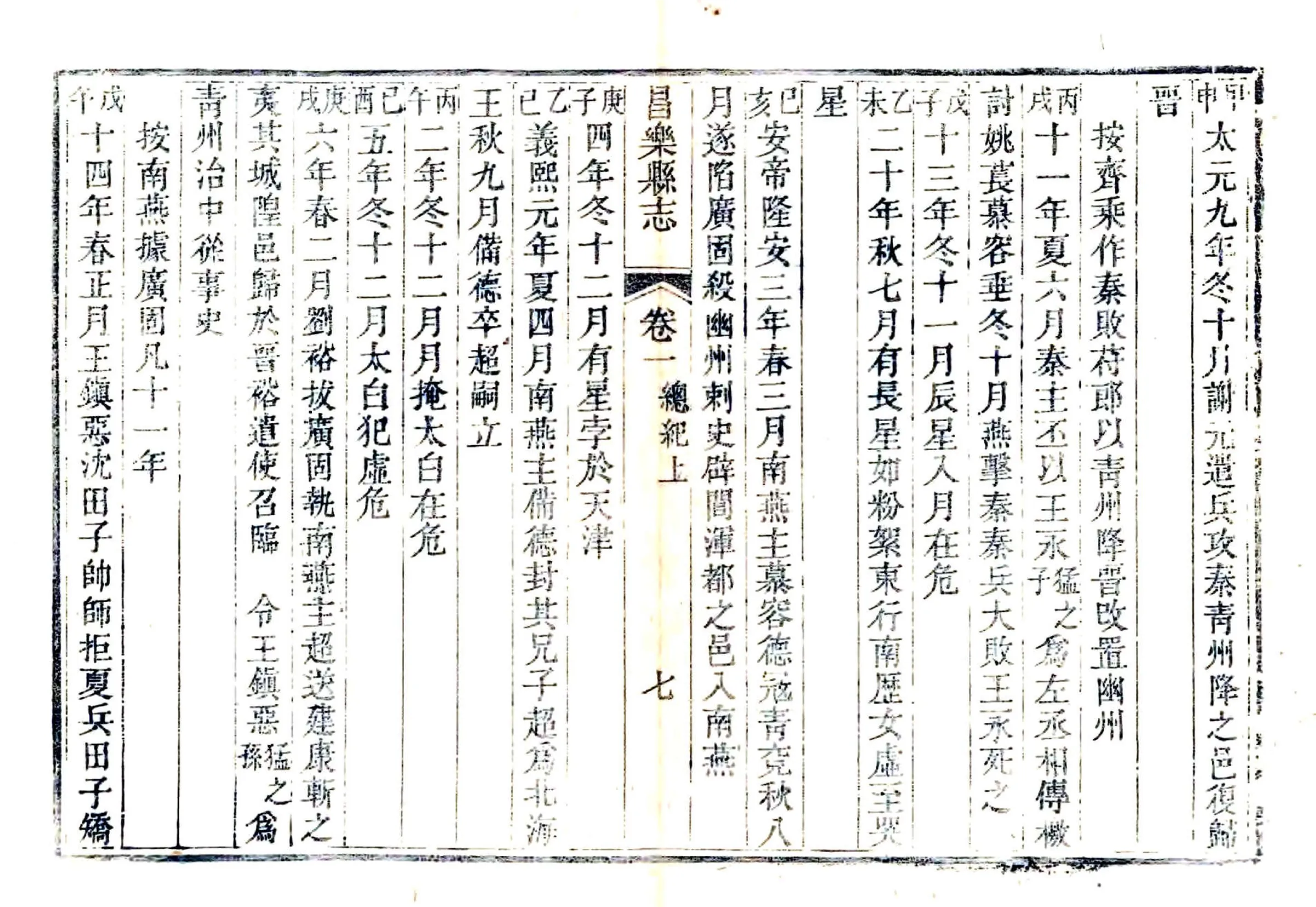 昌乐县志（嘉庆） 在线预览第7页