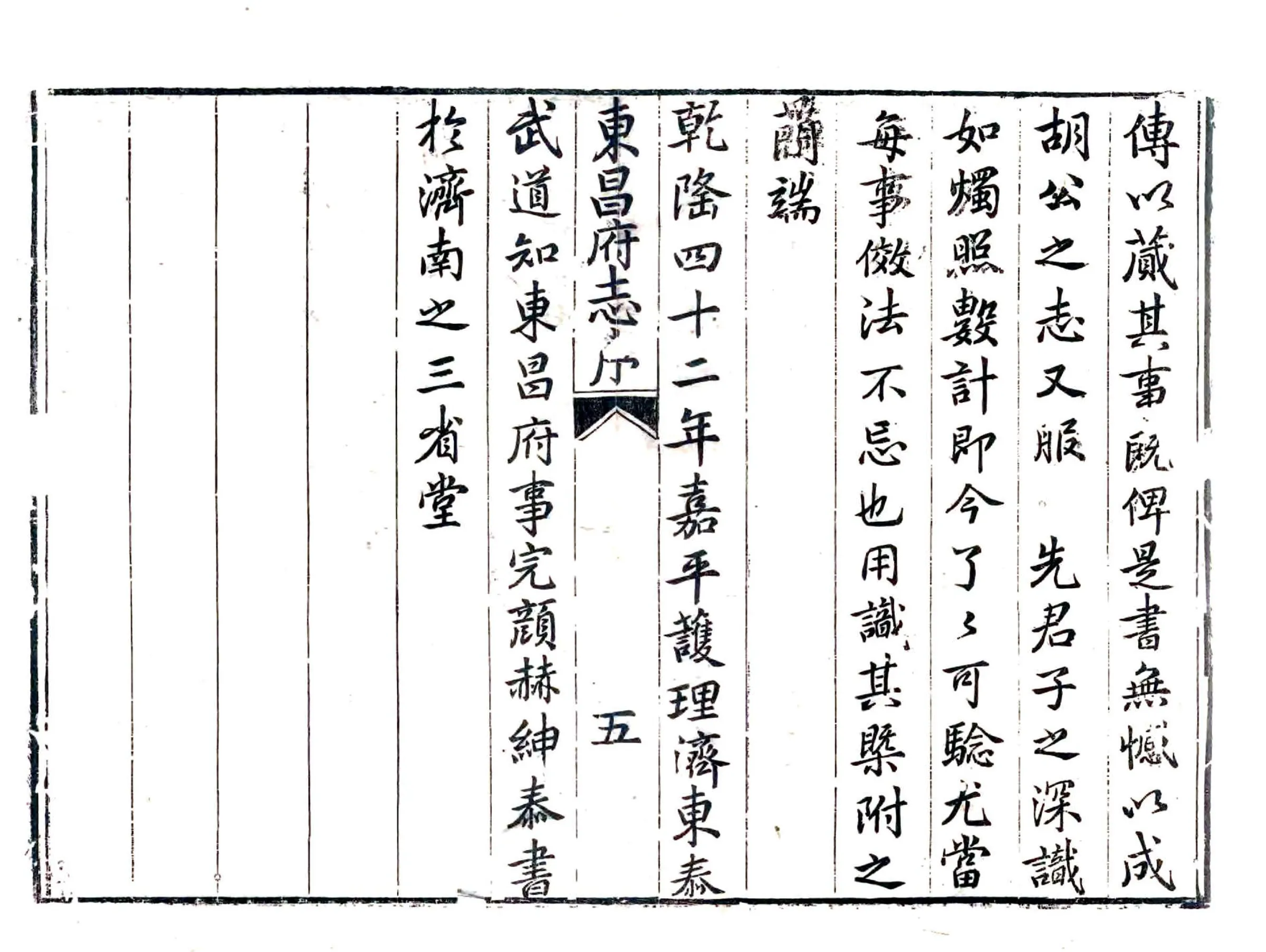 东昌府志（乾隆） 在线预览第5页