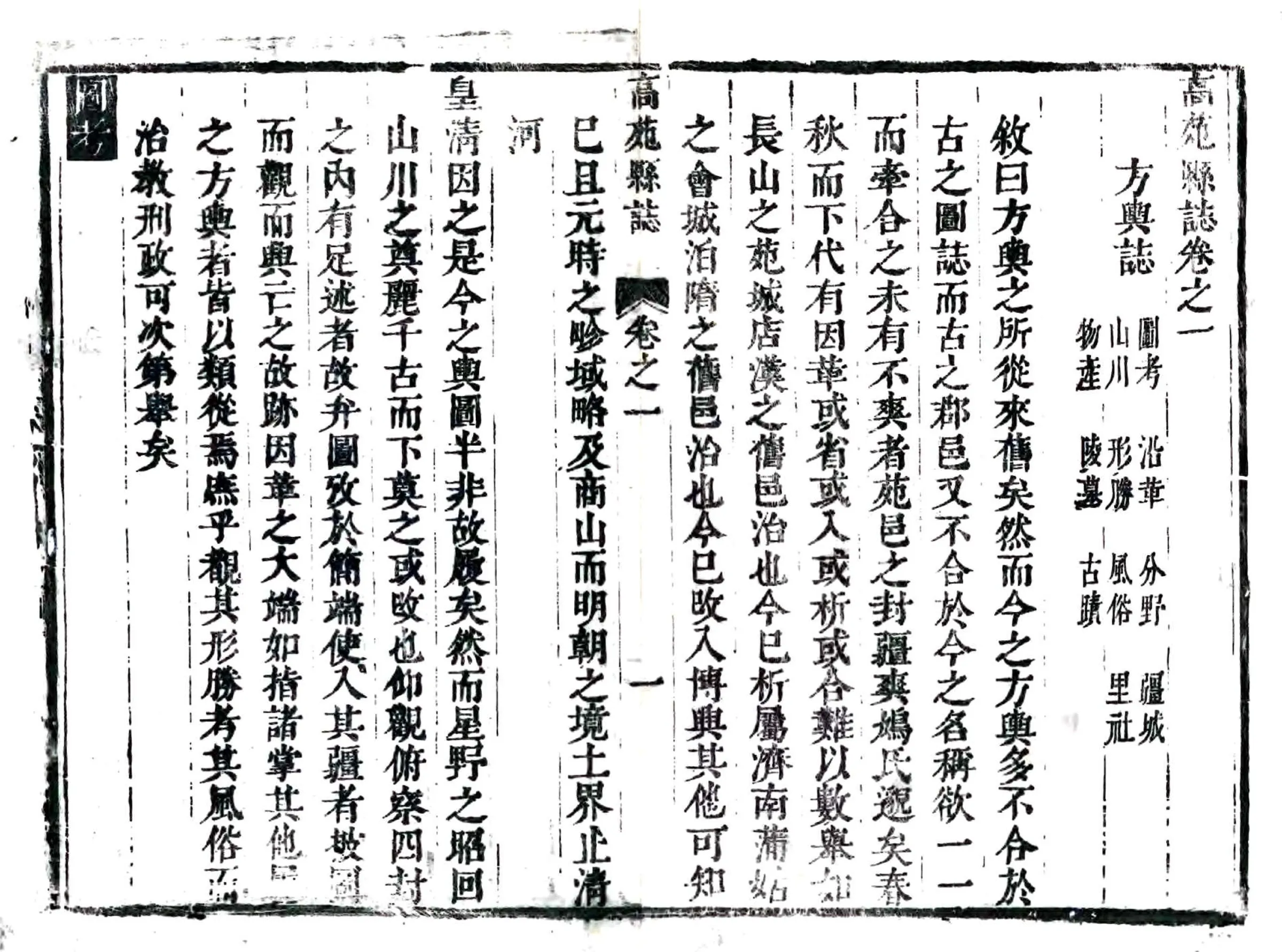 高苑县志（康熙） 在线预览第6页
