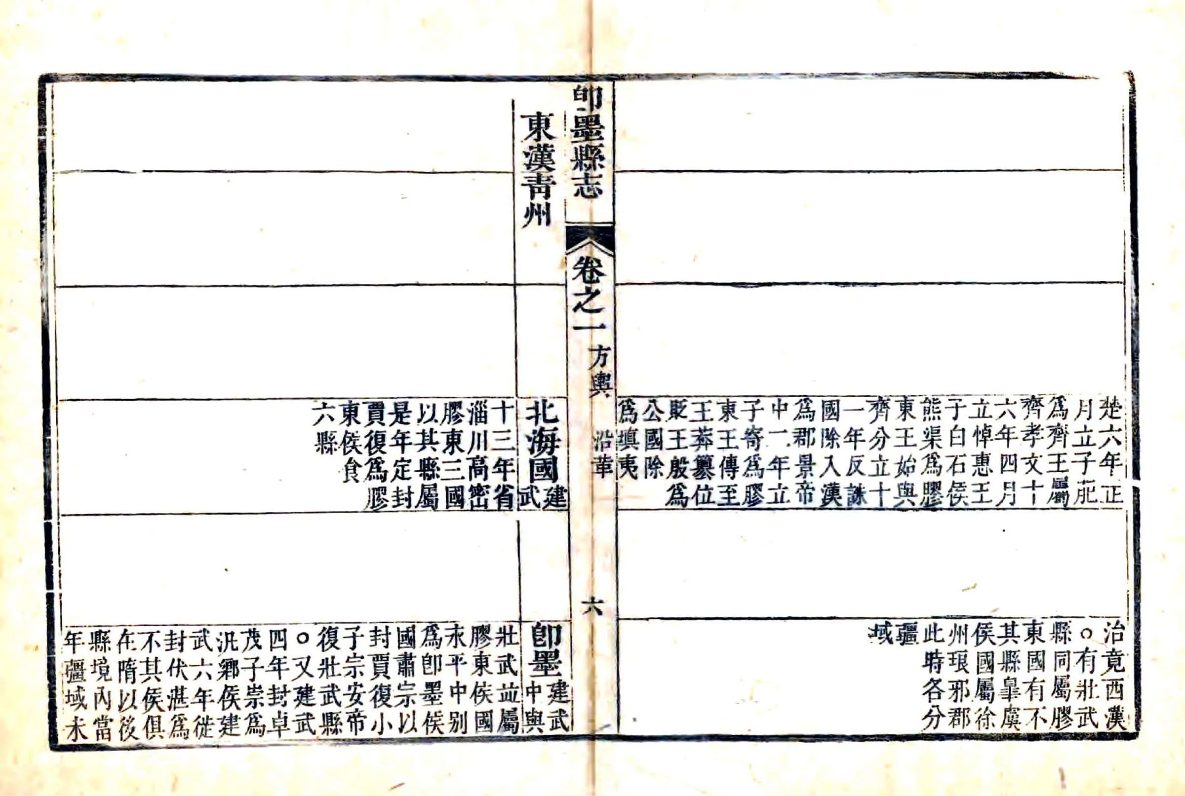 即墨县志（乾隆） 在线预览第6页