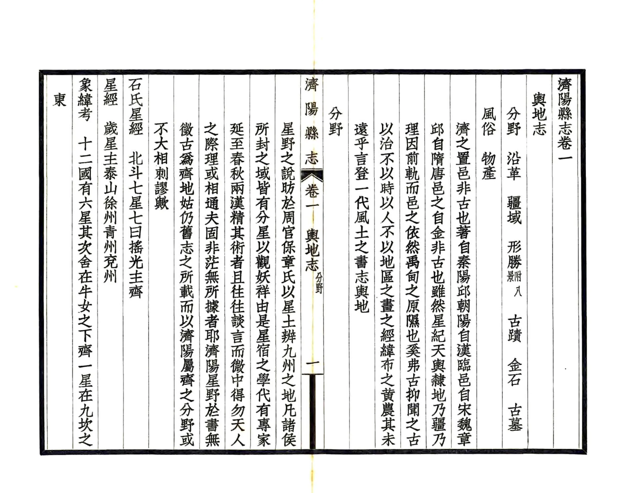 济阳县志（民国） 在线预览第2页