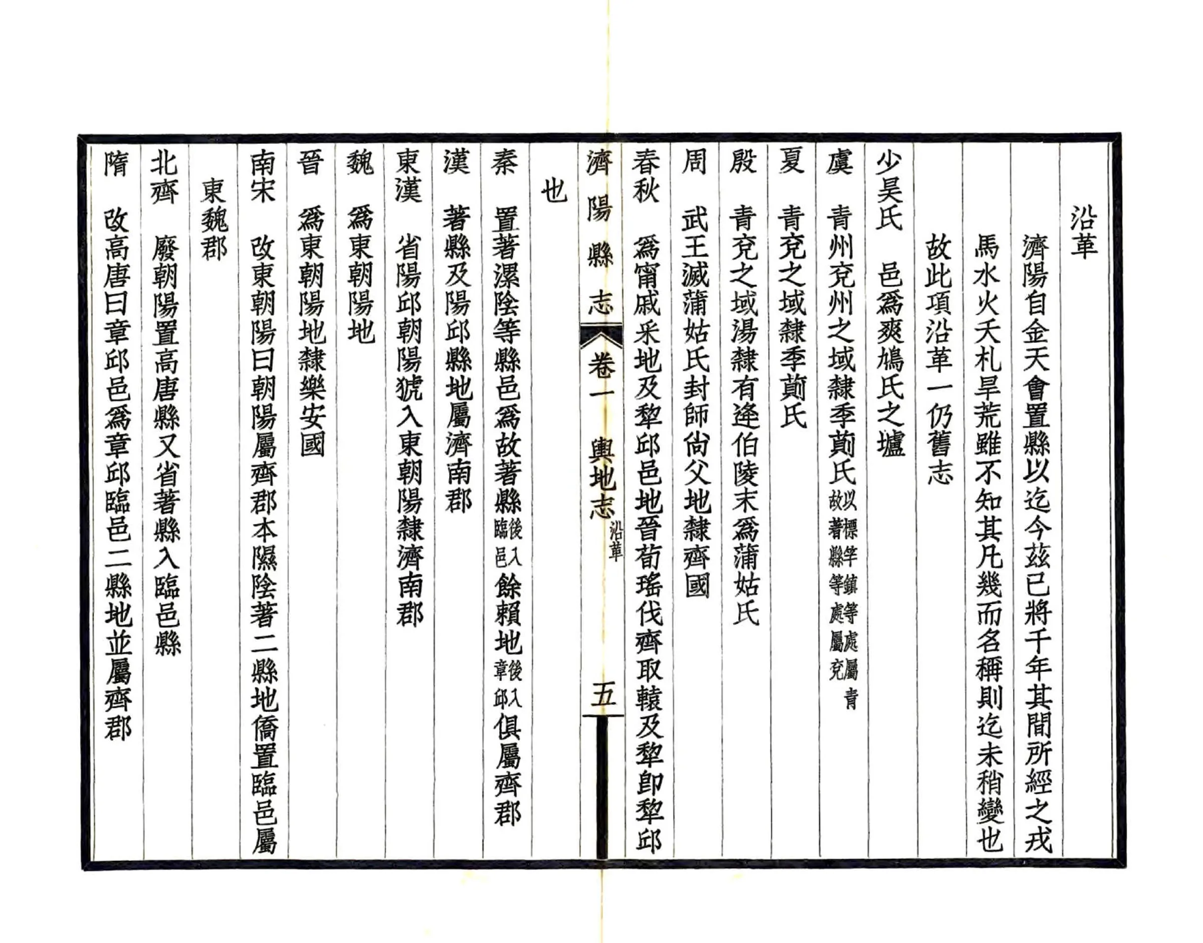 济阳县志（民国） 在线预览第6页
