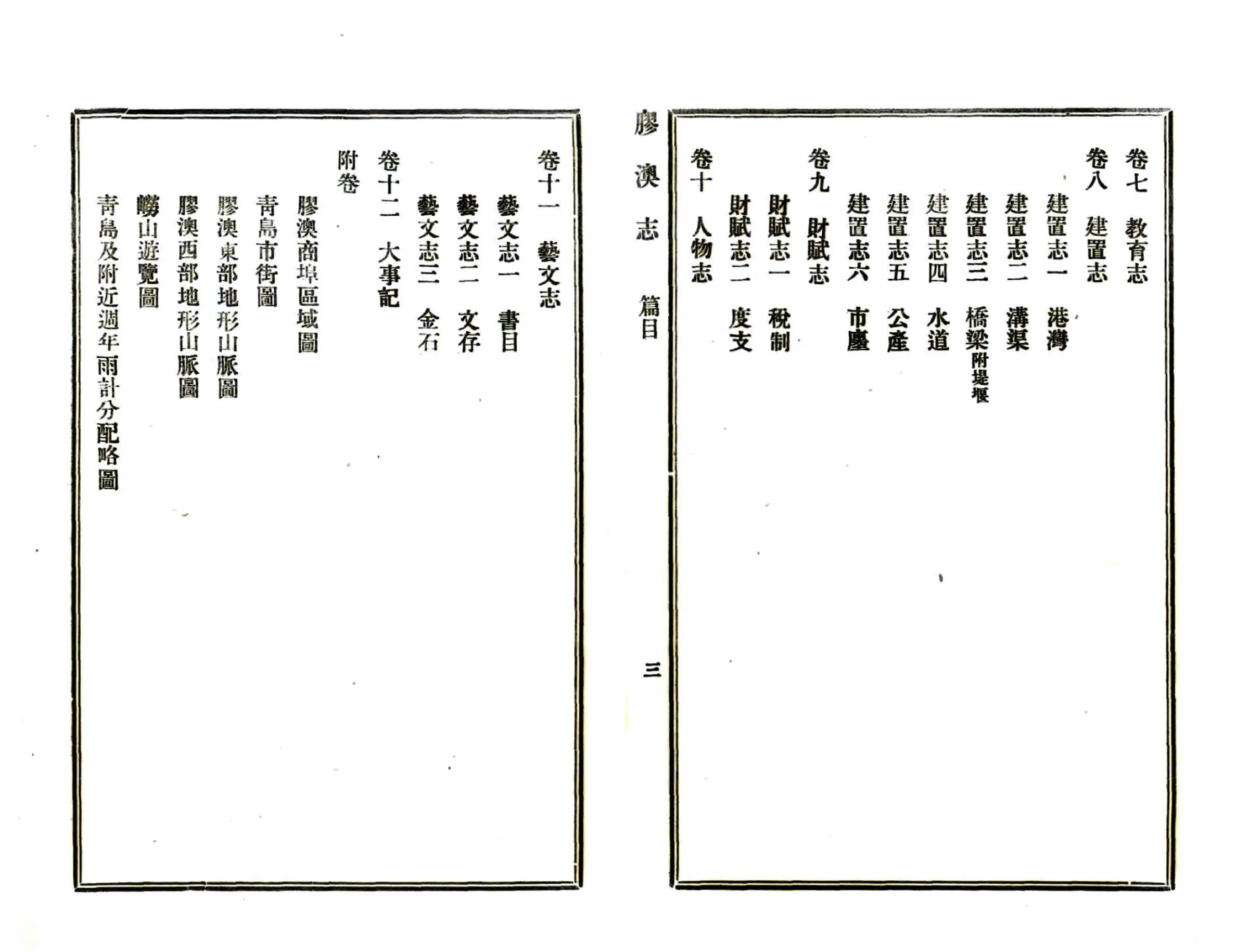 胶澳志（民国） 在线预览第8页