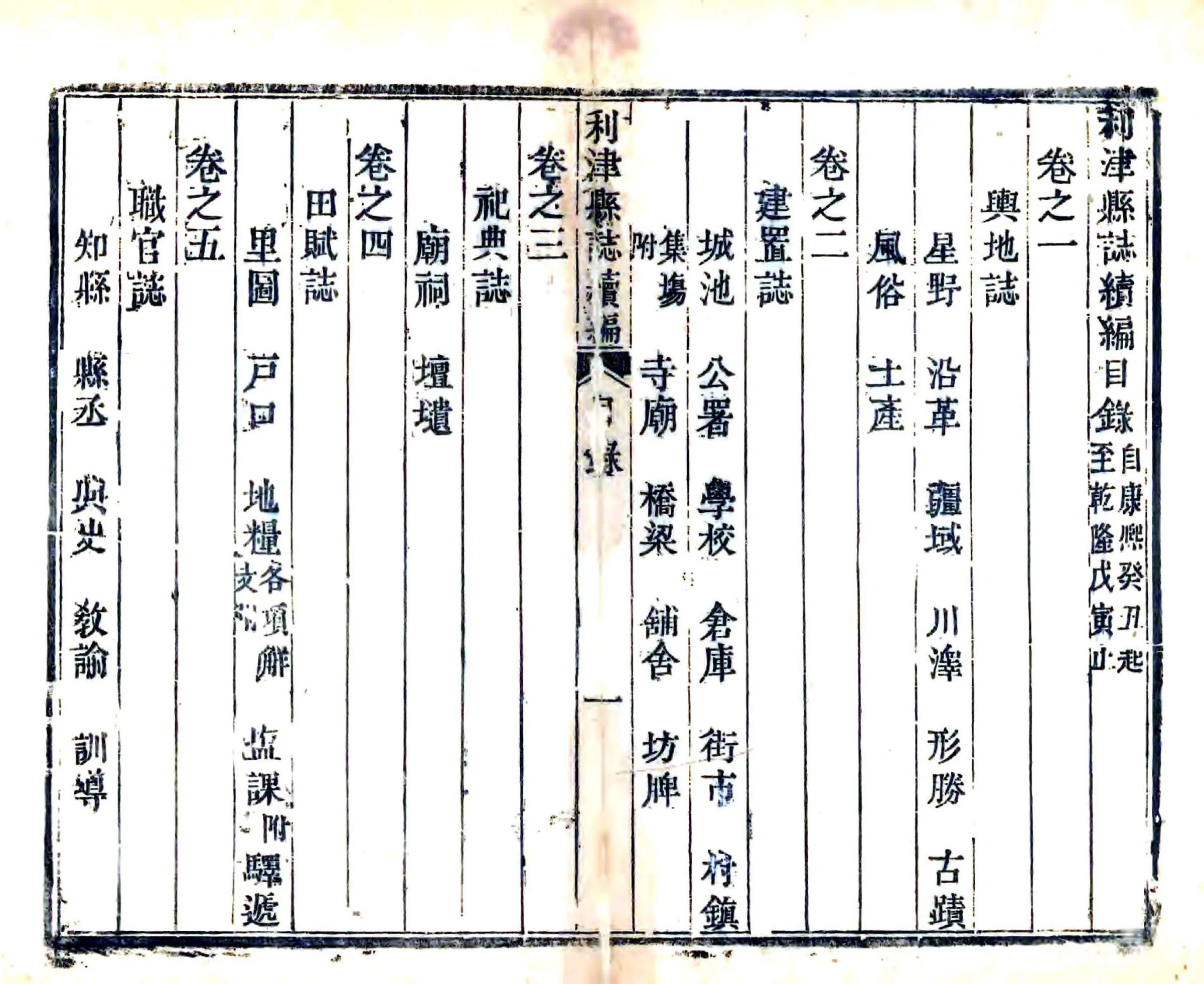 利津县志续编（乾隆） 在线预览第6页