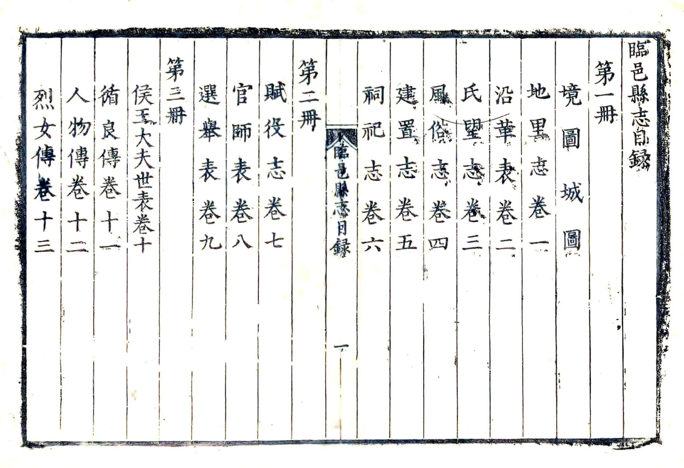 临邑县志（顺治） 在线预览第5页