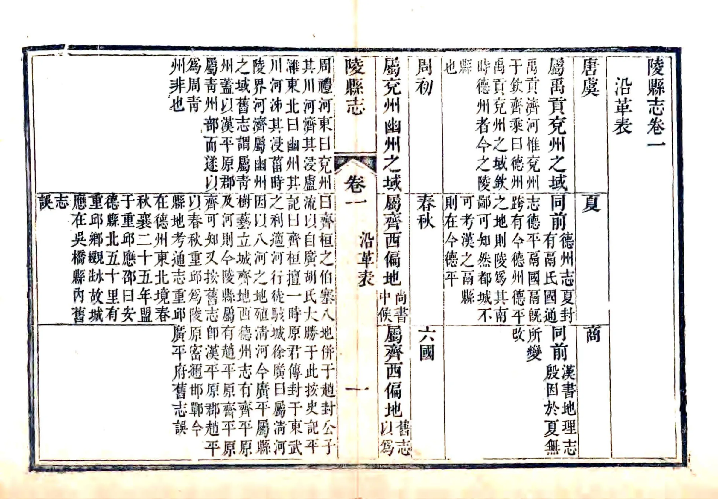 陵县志（道光） 在线预览第2页
