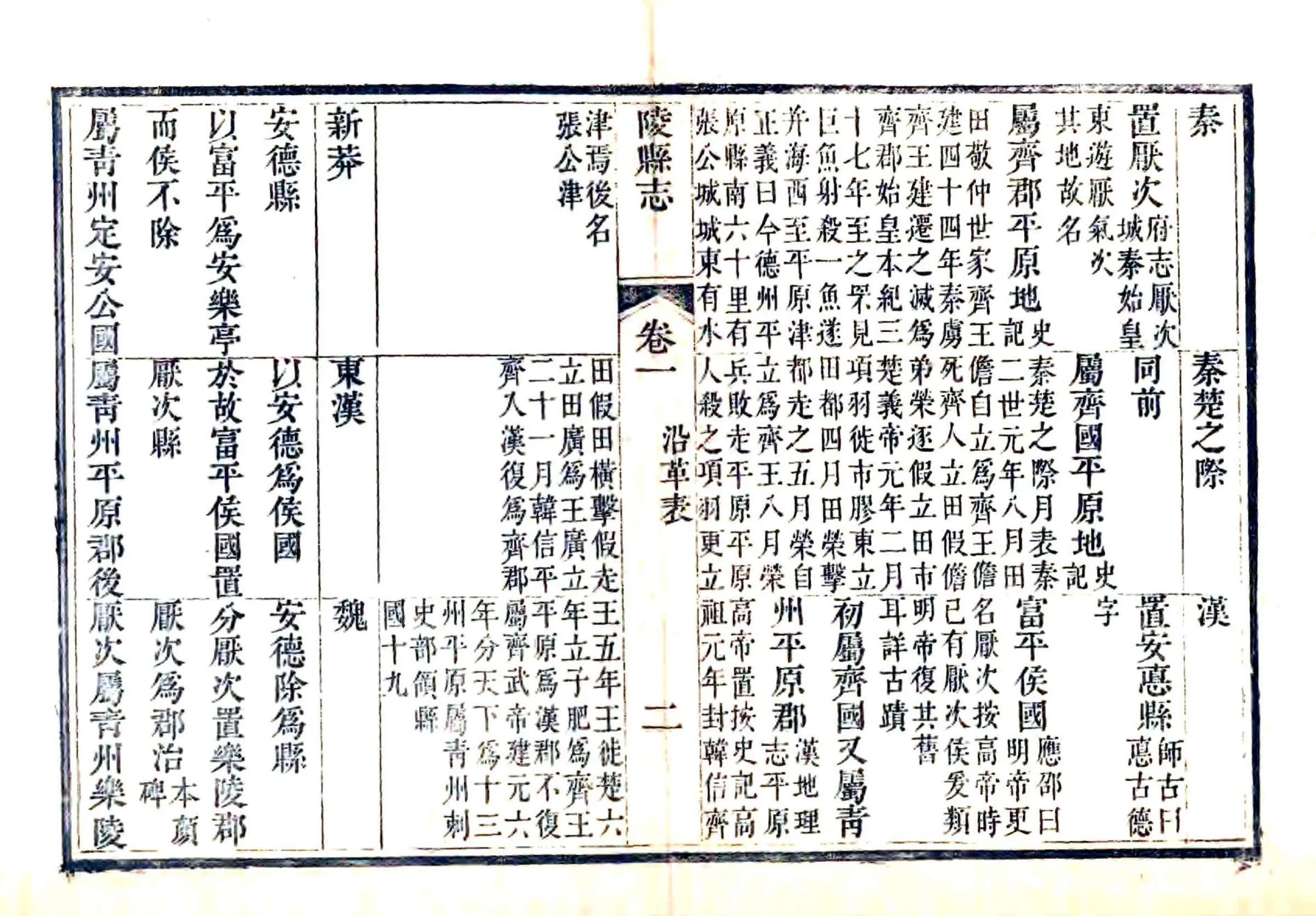陵县志（道光） 在线预览第3页