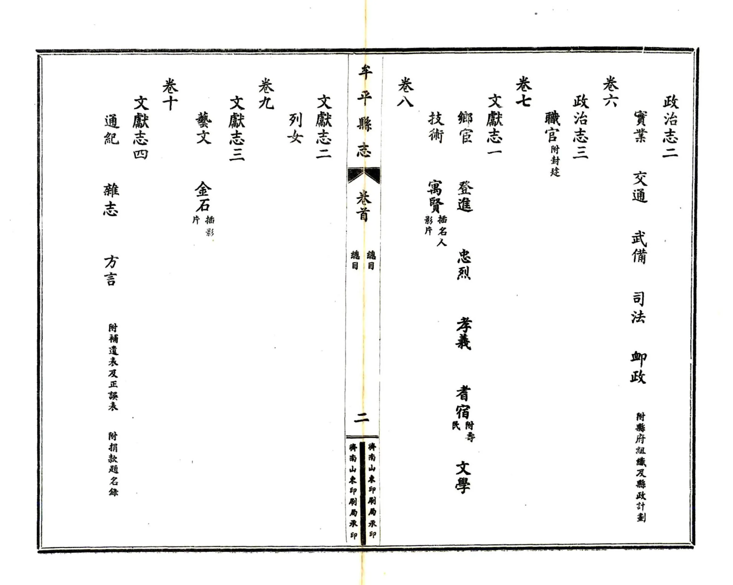 牟平县志（民国） 在线预览第3页