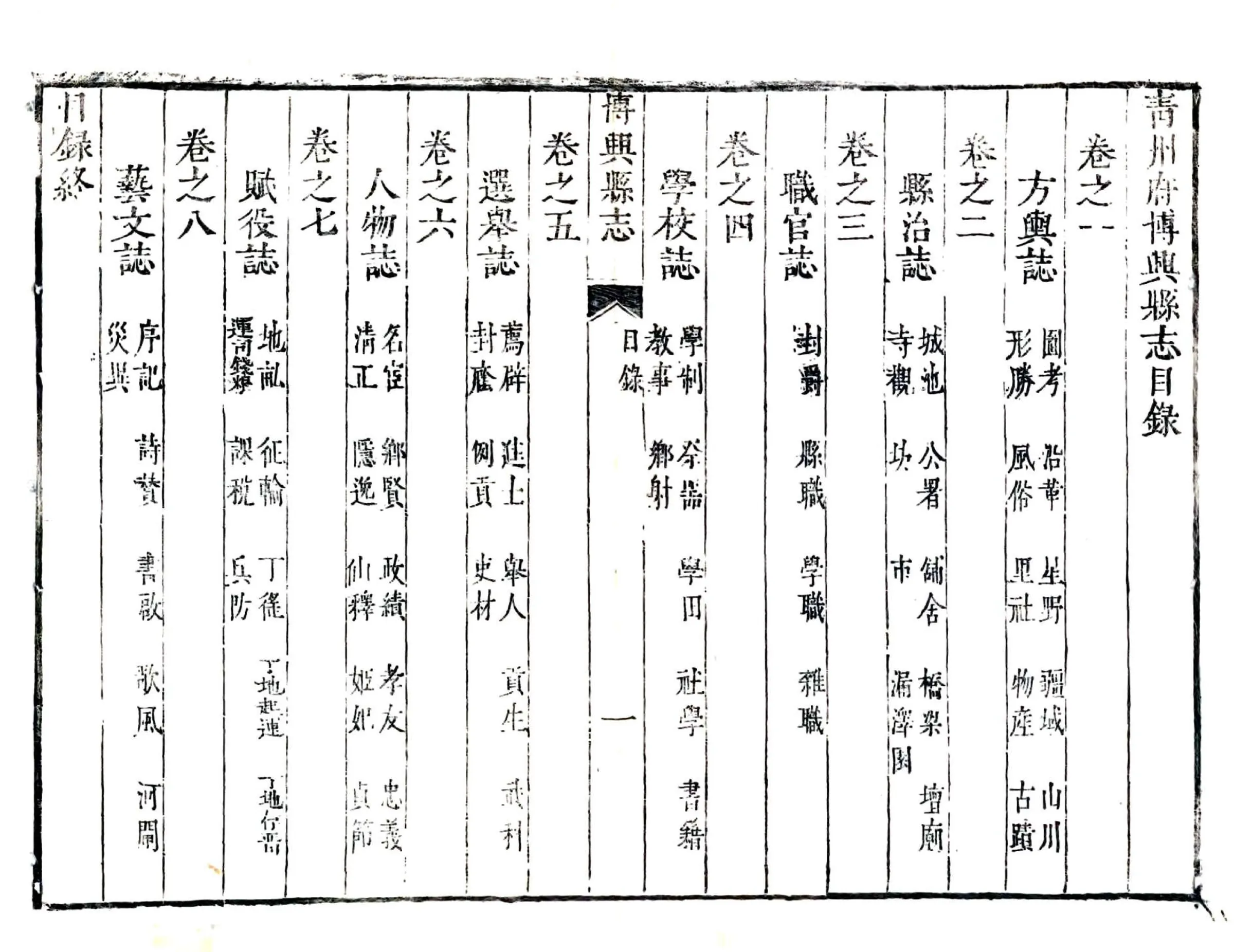 青州府博兴县志（康熙12年） 在线预览第4页