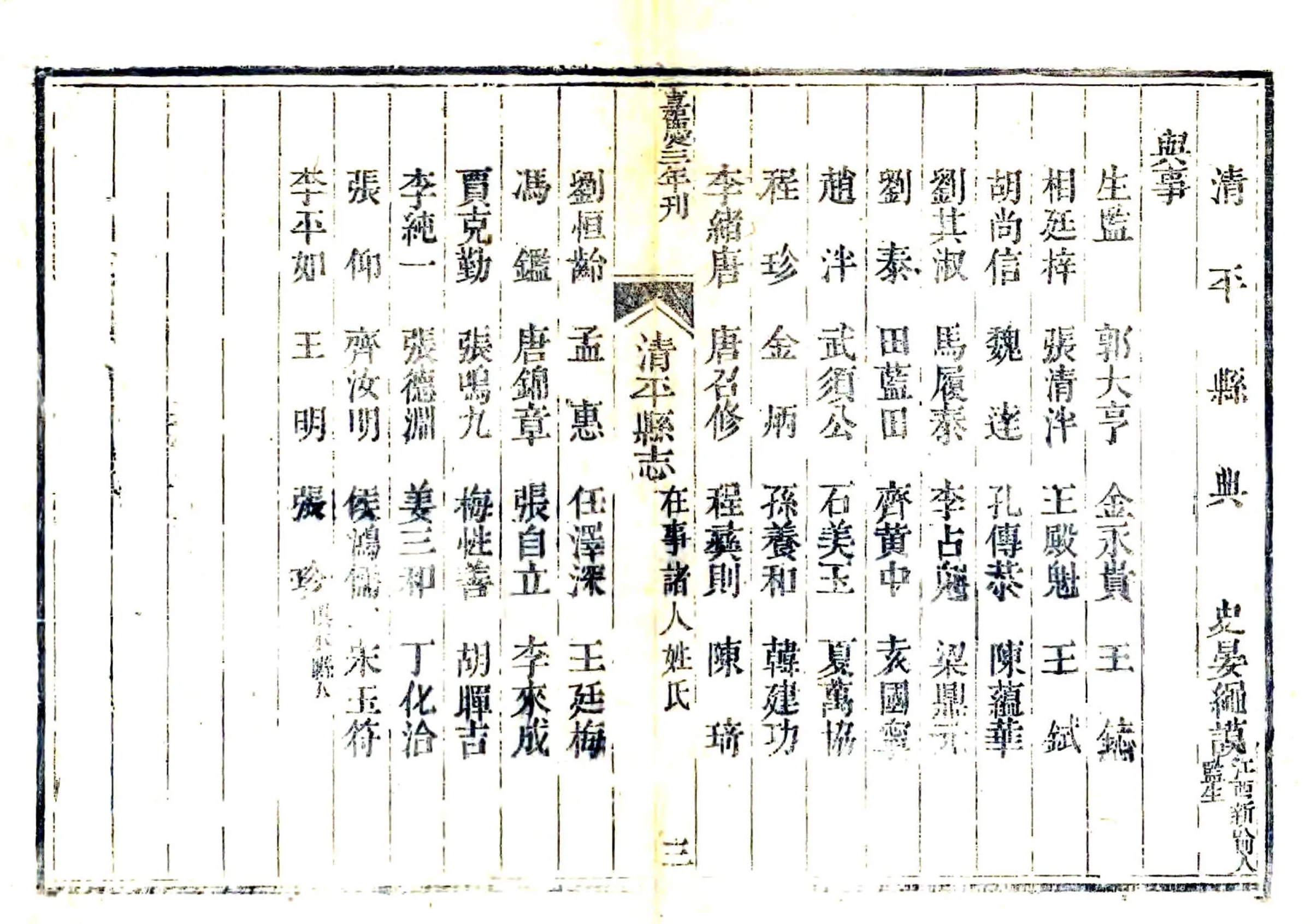 清平县志（嘉庆） 在线预览第4页