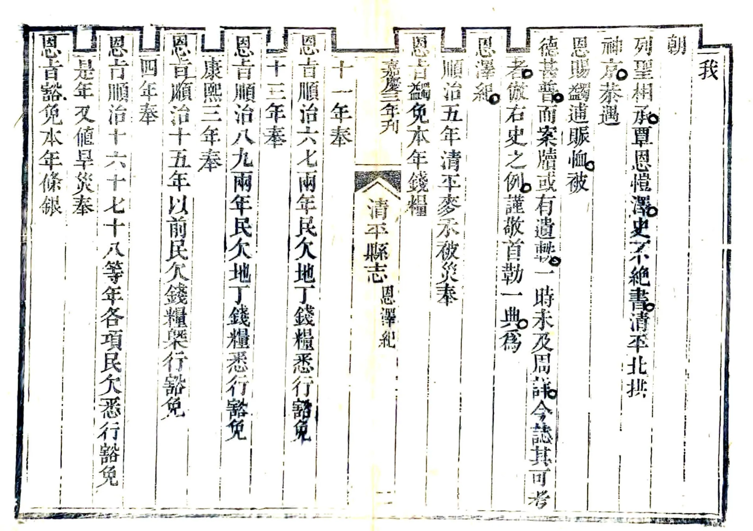 清平县志（嘉庆） 在线预览第8页