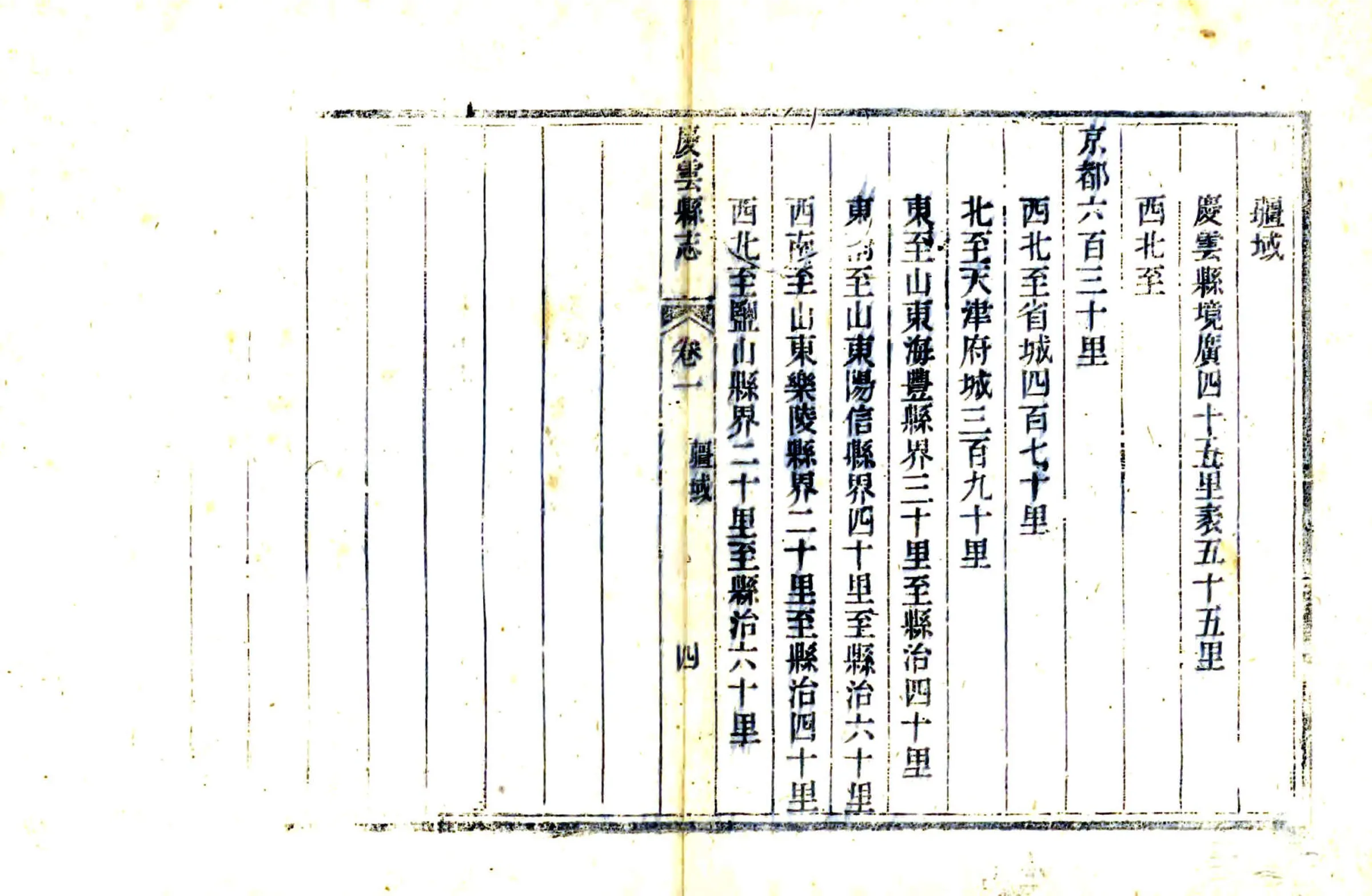 庆云县志（嘉庆） 在线预览第4页