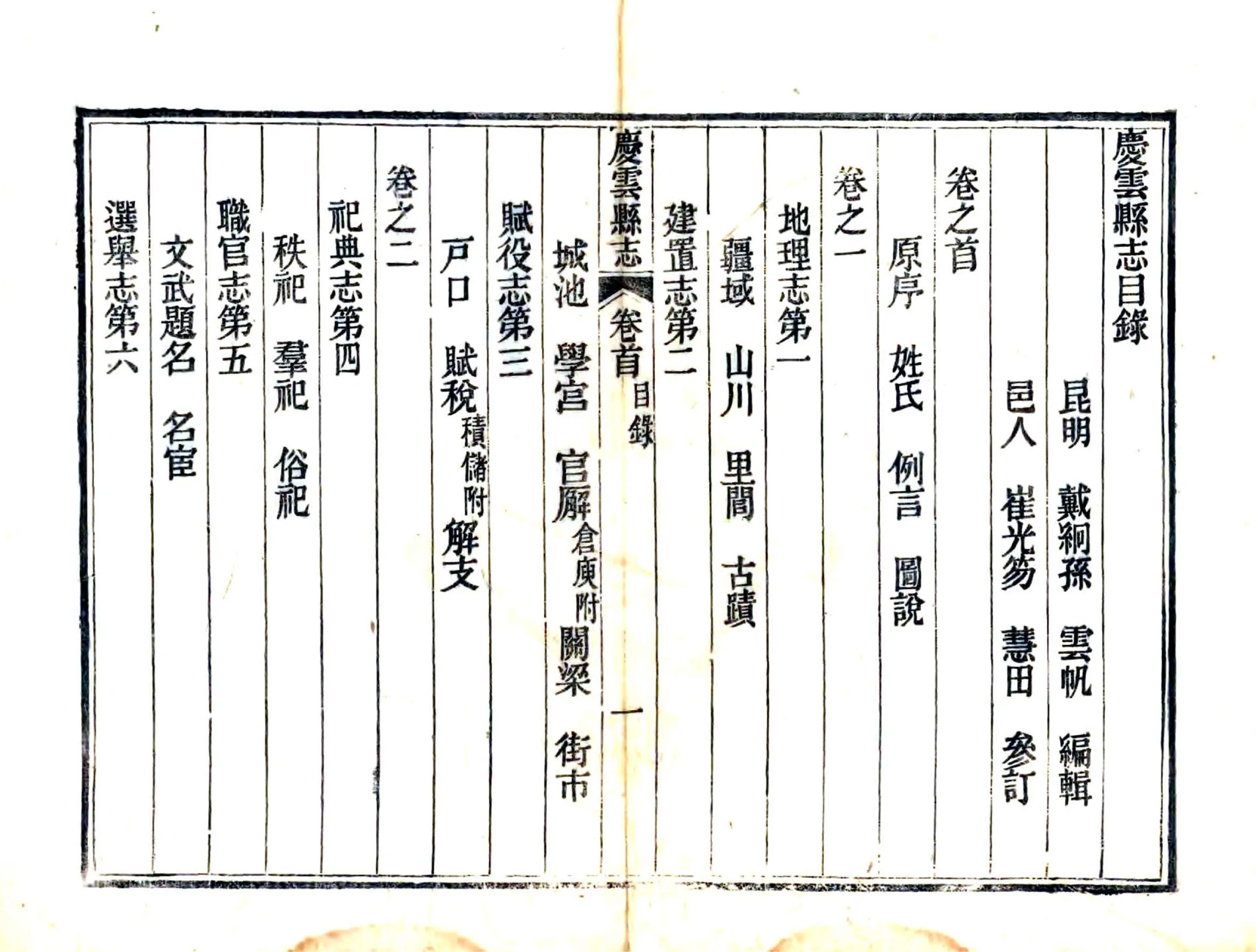 庆云县志（咸丰） 在线预览第8页