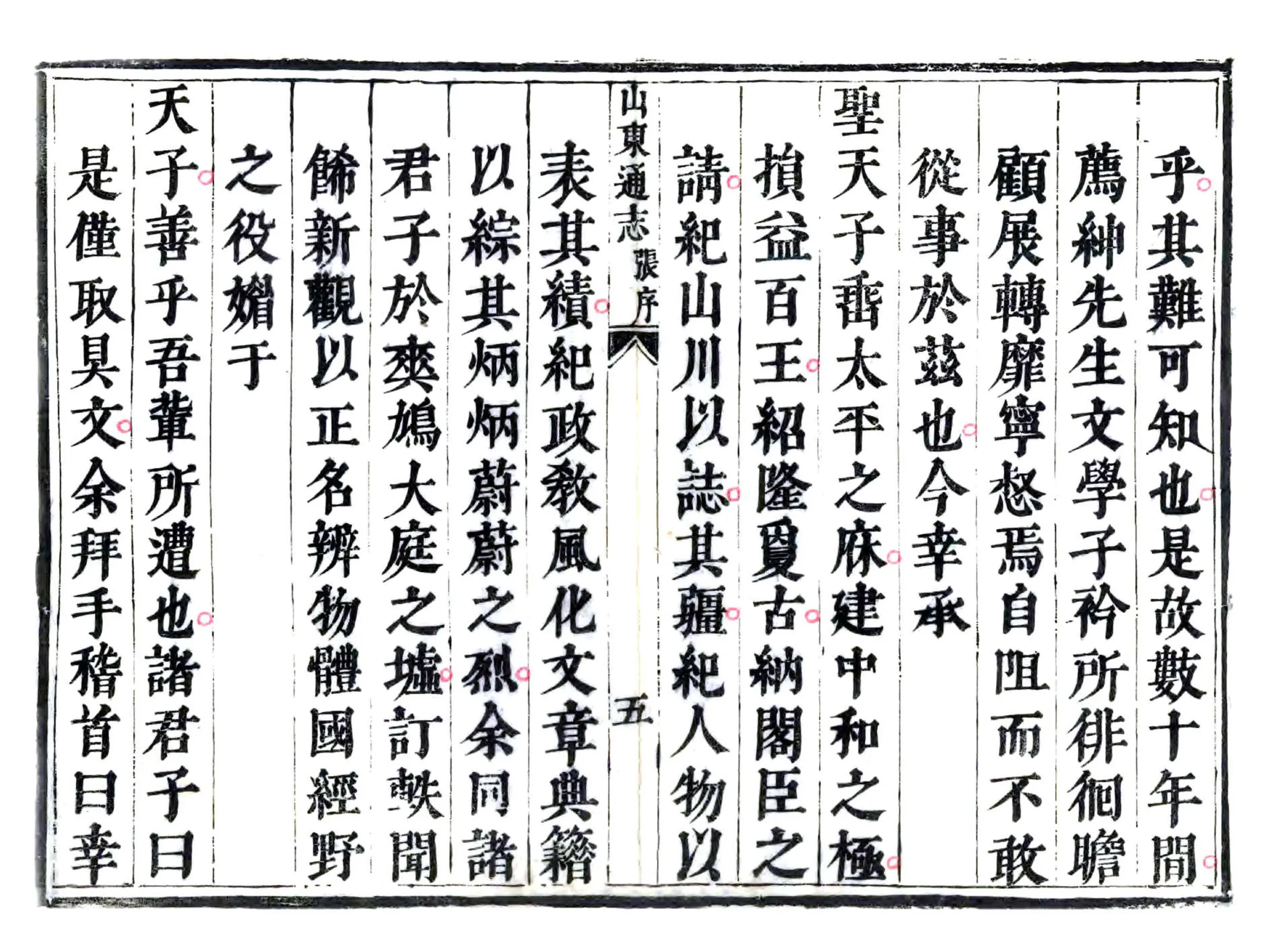 山东通志（康熙） 在线预览第5页