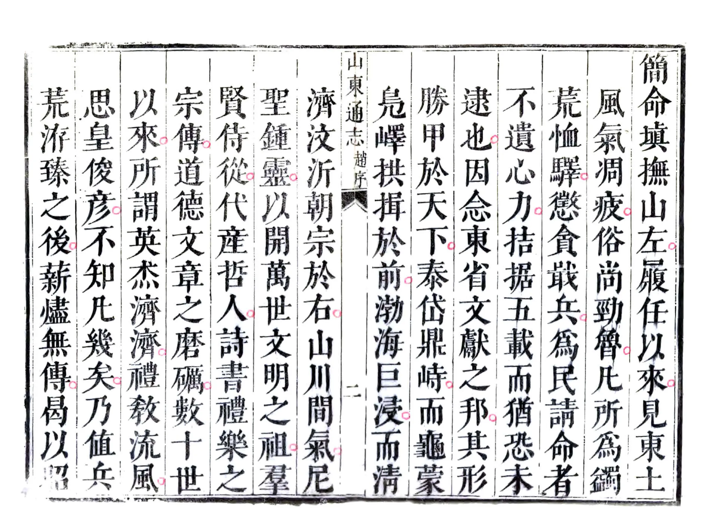山东通志（康熙） 在线预览第8页