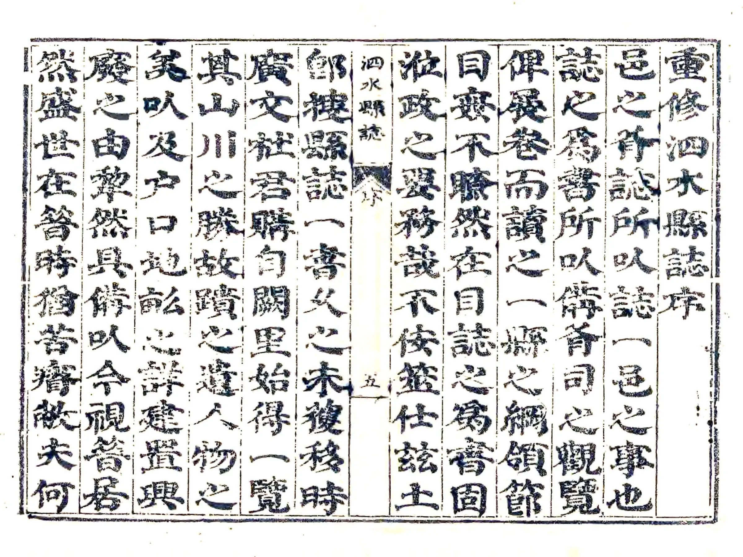 泗水县志（顺治） 在线预览第6页