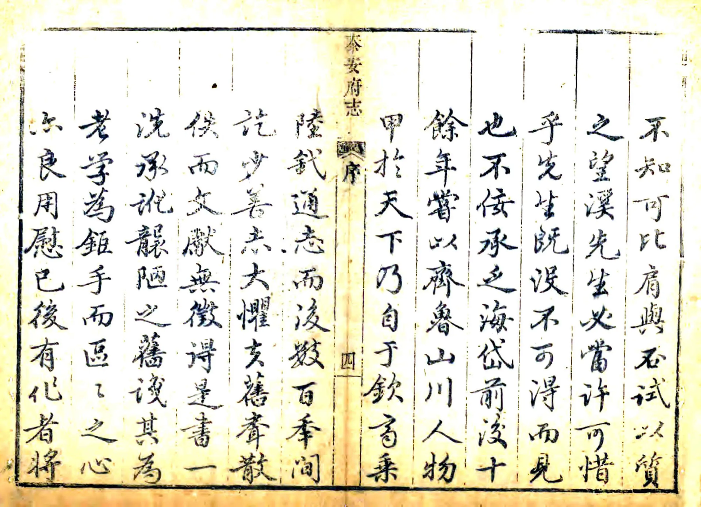泰安府志（乾隆） 在线预览第4页