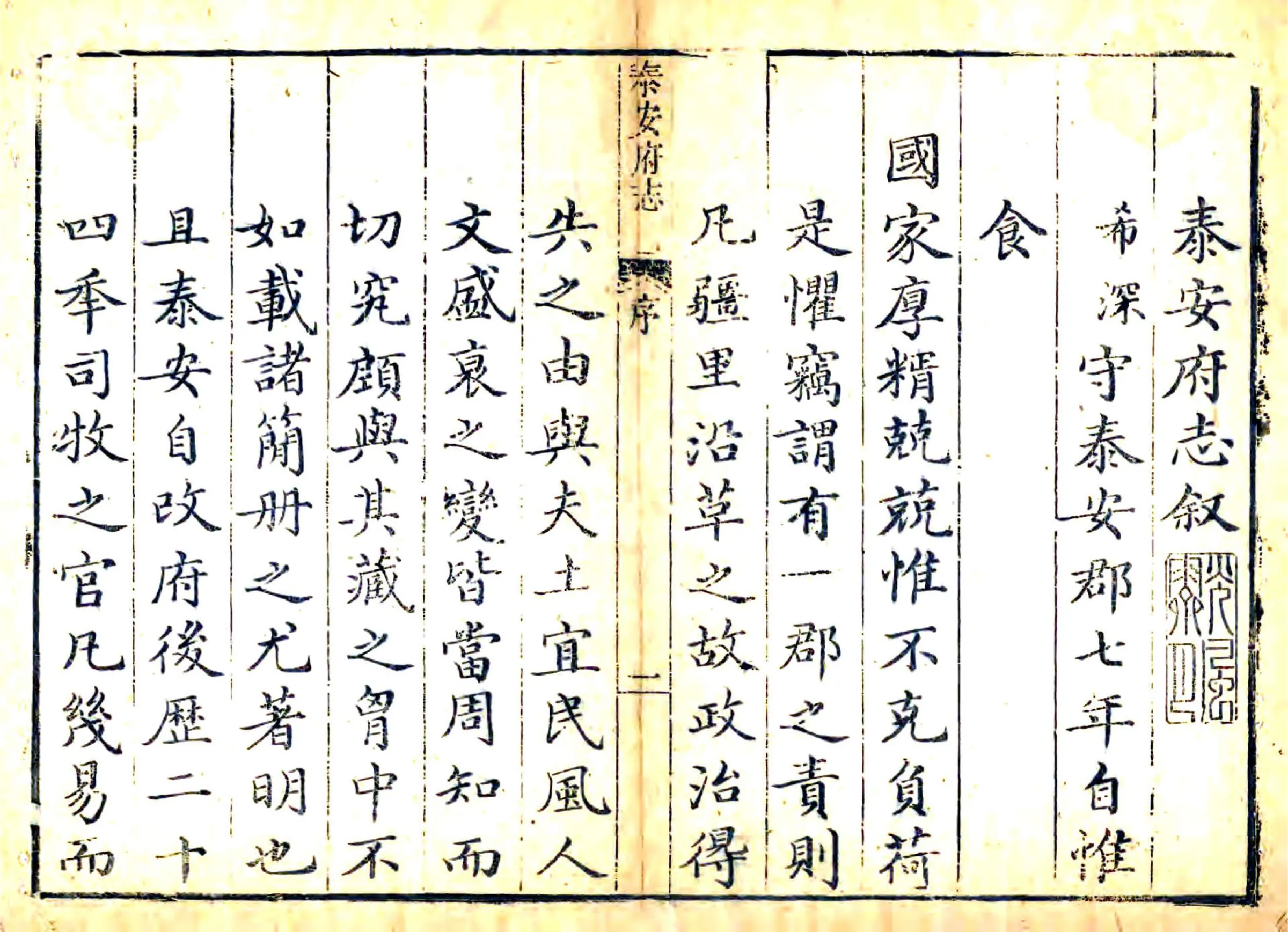 泰安府志（乾隆） 在线预览第6页