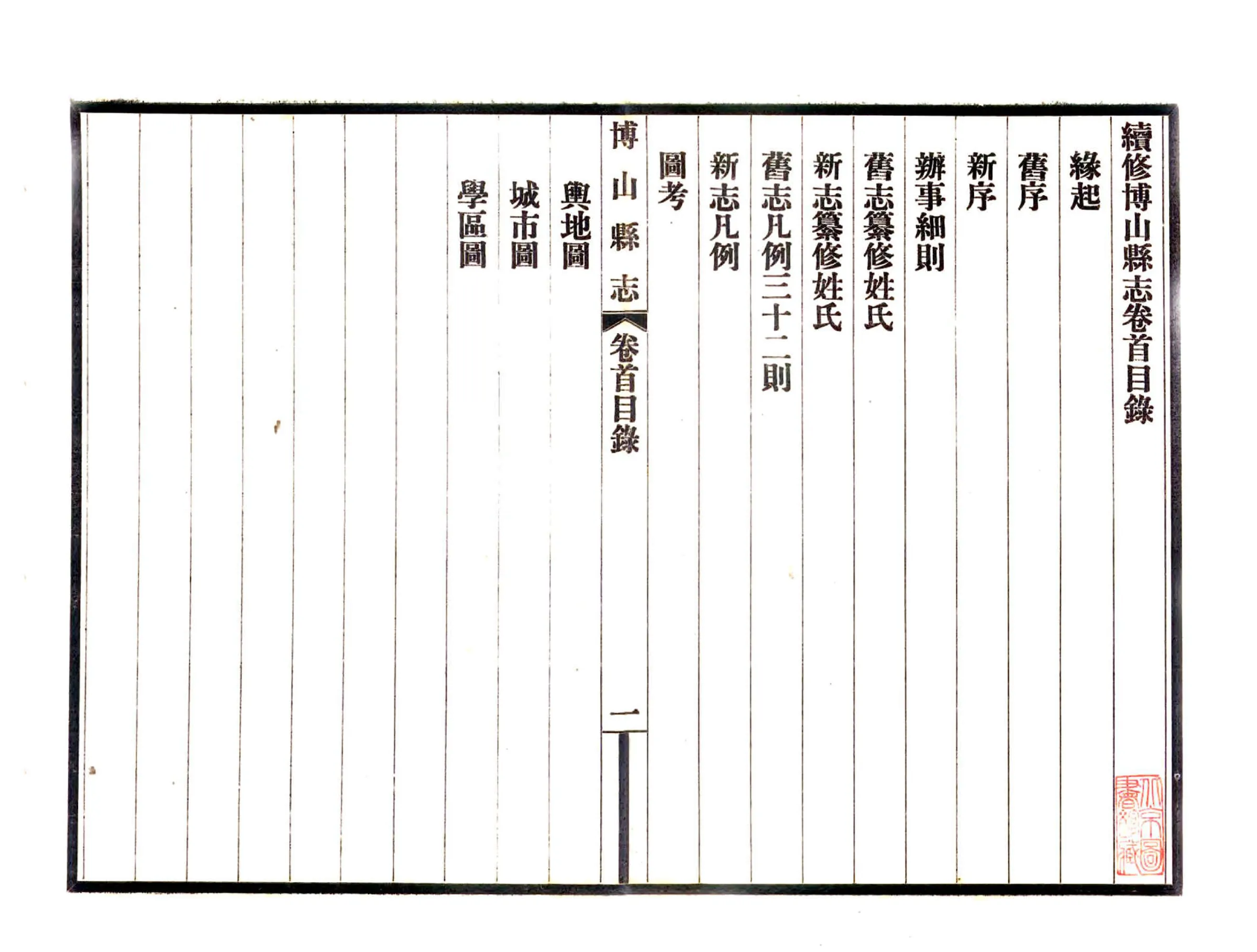 续修博山县志（民国） 在线预览第4页