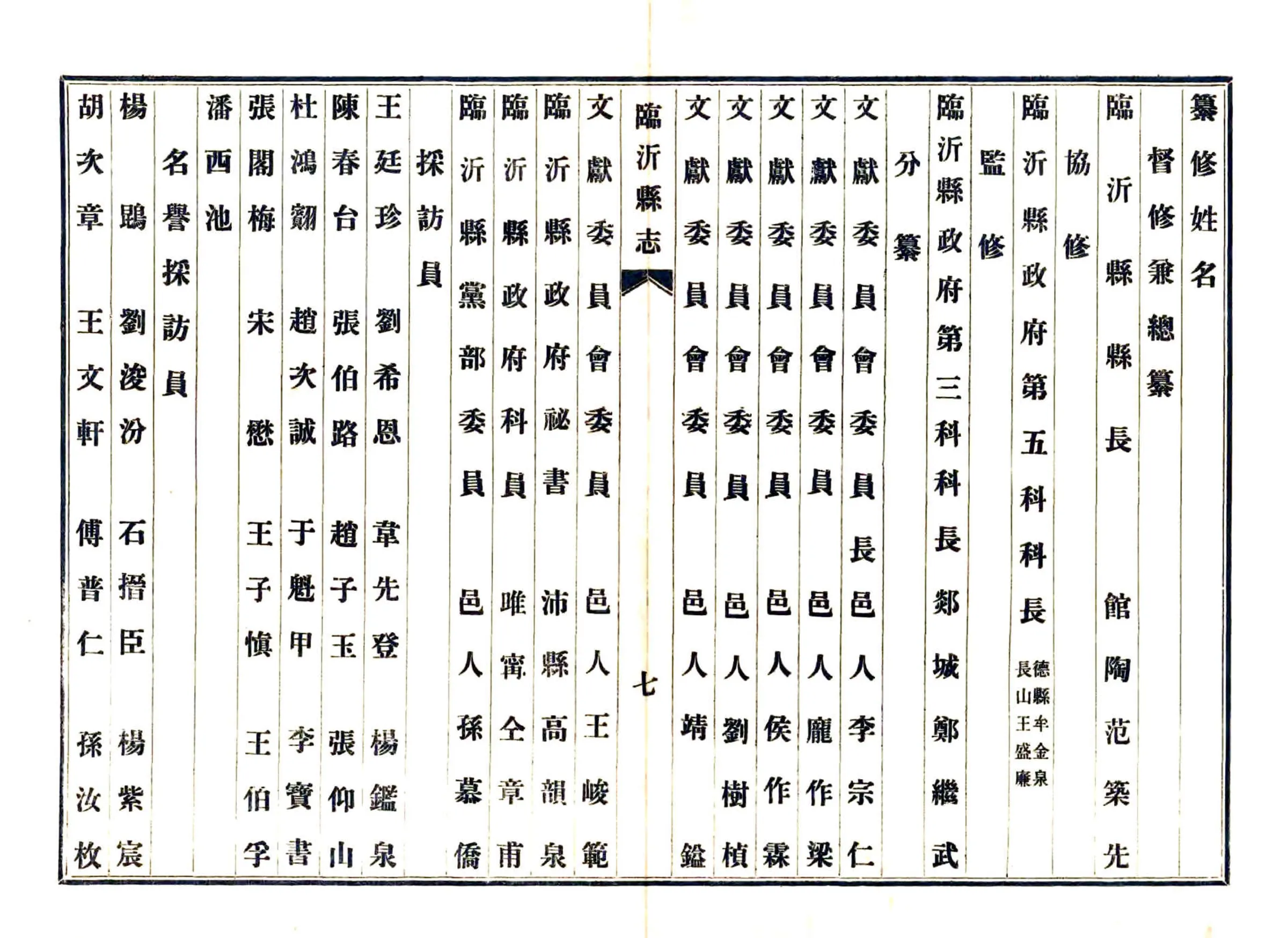 续修临沂县志（民国） 在线预览第8页