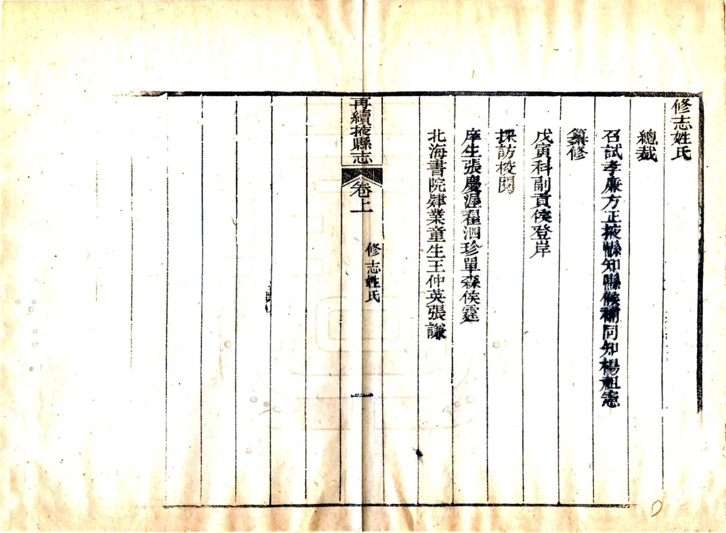 再续掖县志（道光） 在线预览第6页