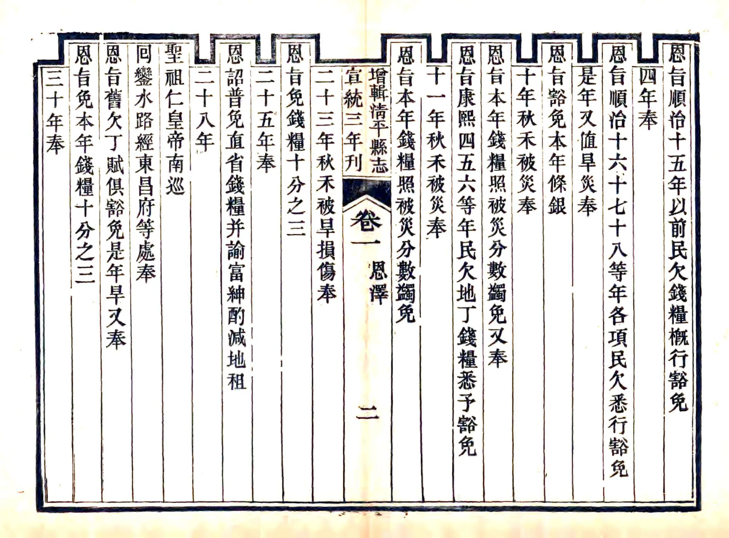 增辑清平县志（宣统） 在线预览第2页