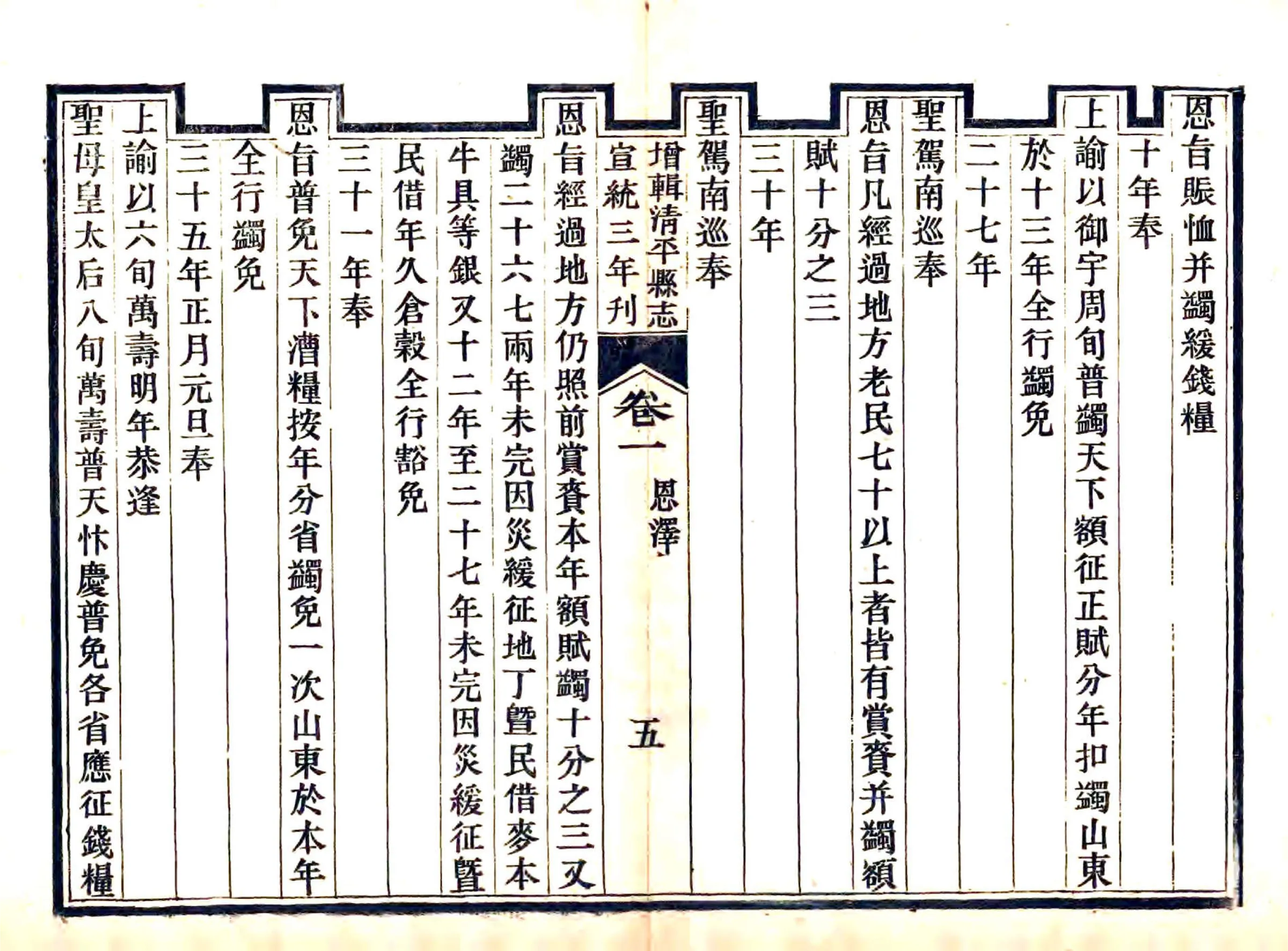增辑清平县志（宣统） 在线预览第5页
