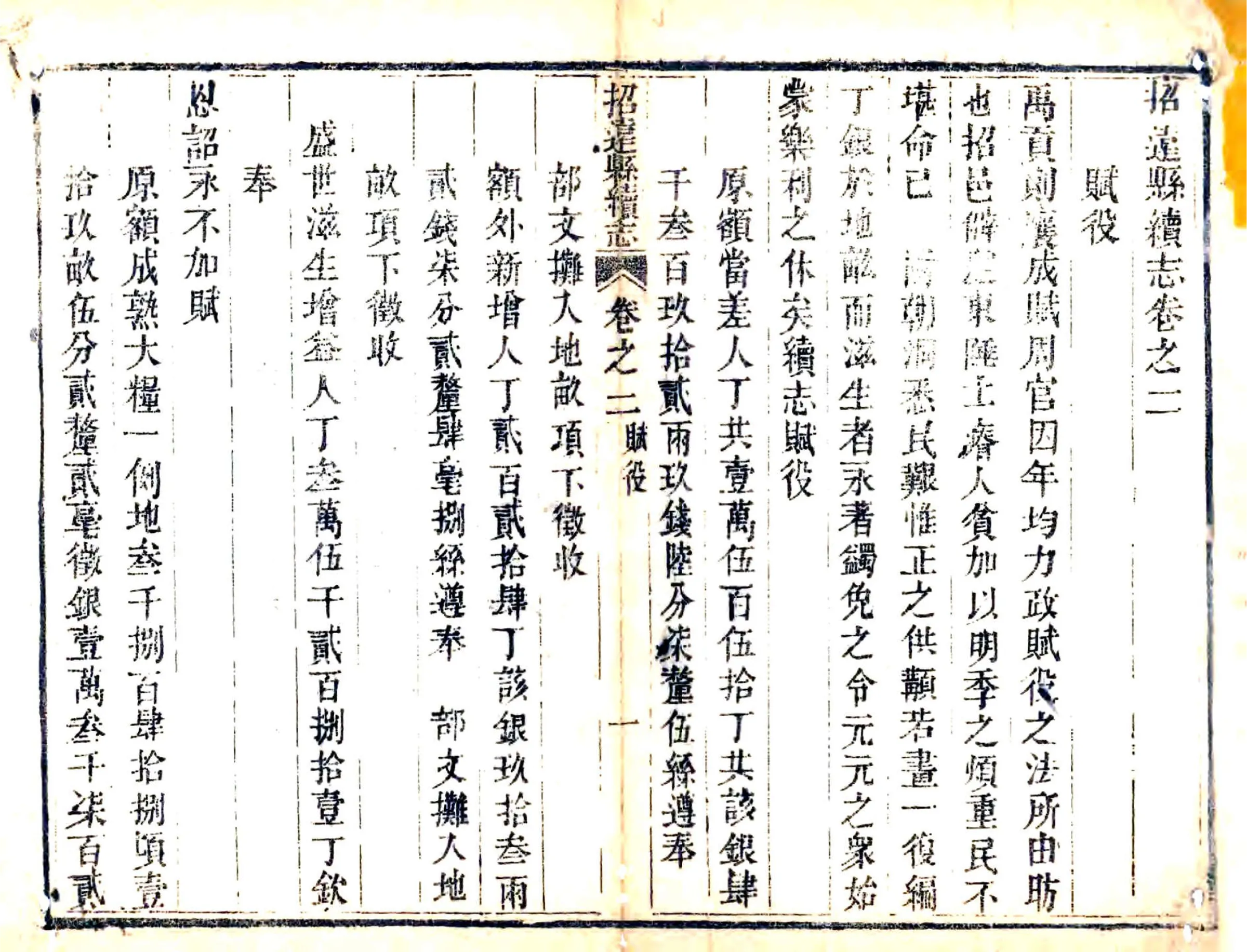 招远县续志（道光） 在线预览第2页