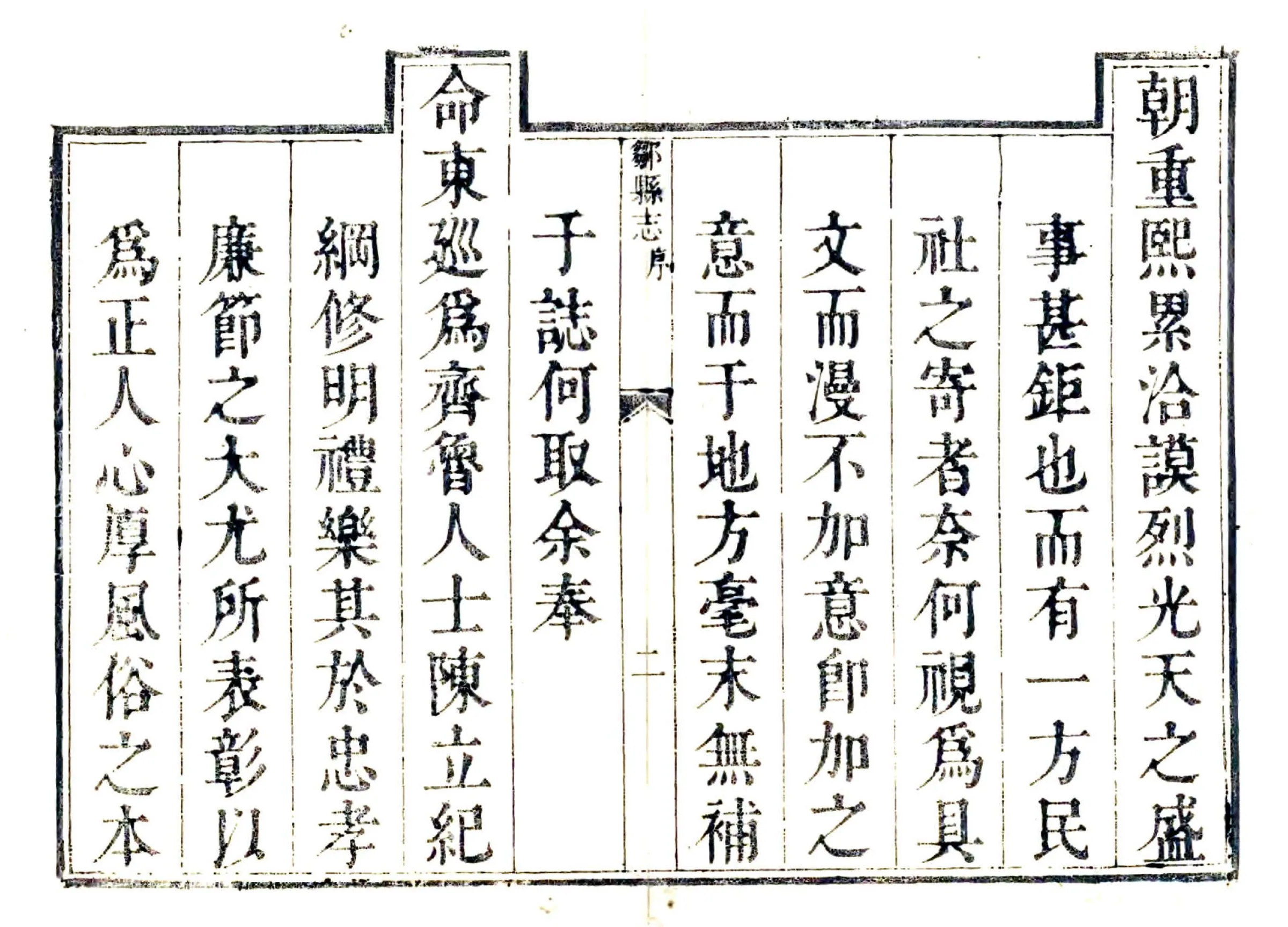 邹县志（康熙） 在线预览第3页
