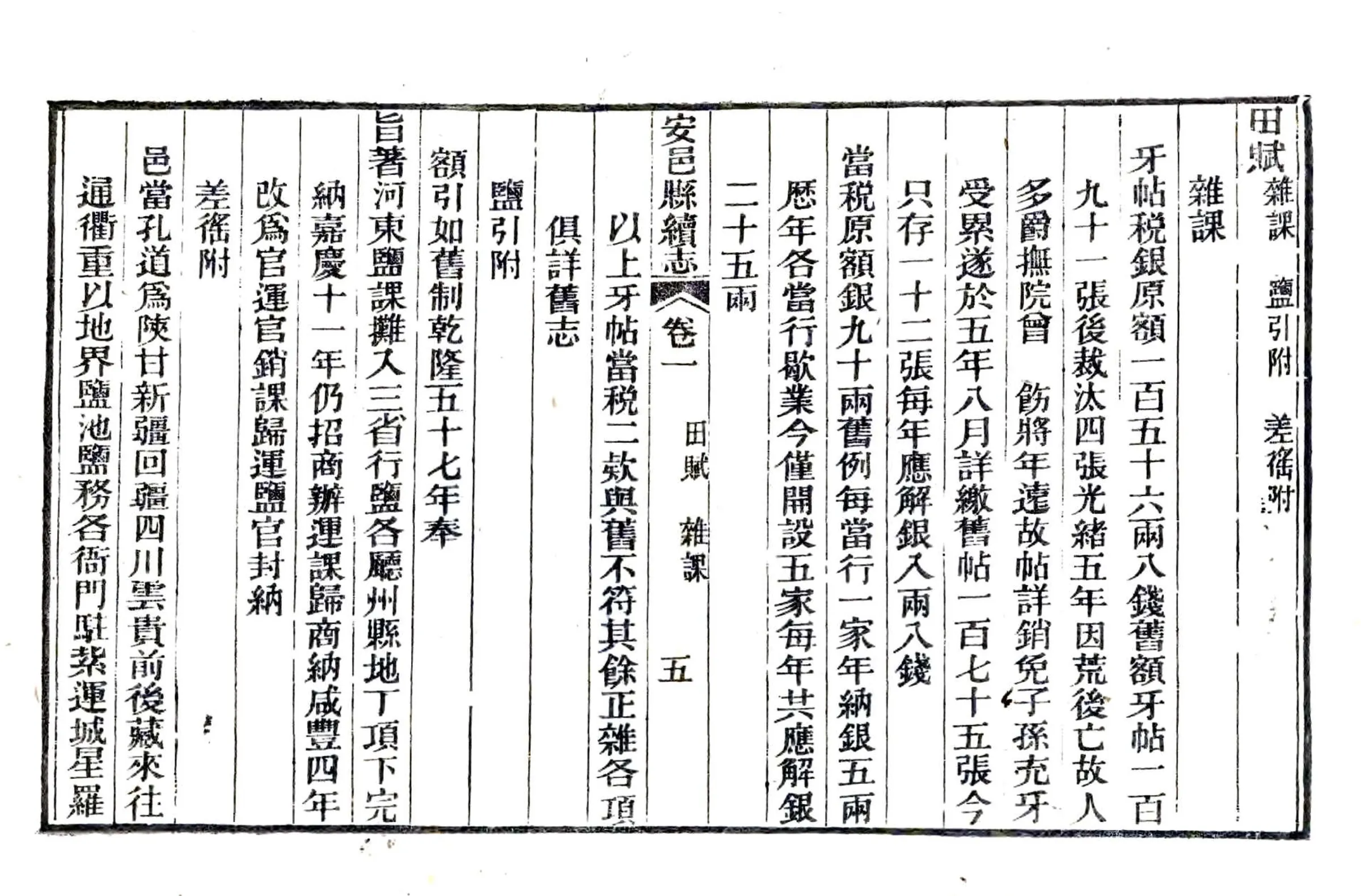 安邑县续志（光绪 民国增刻本） 在线预览第5页