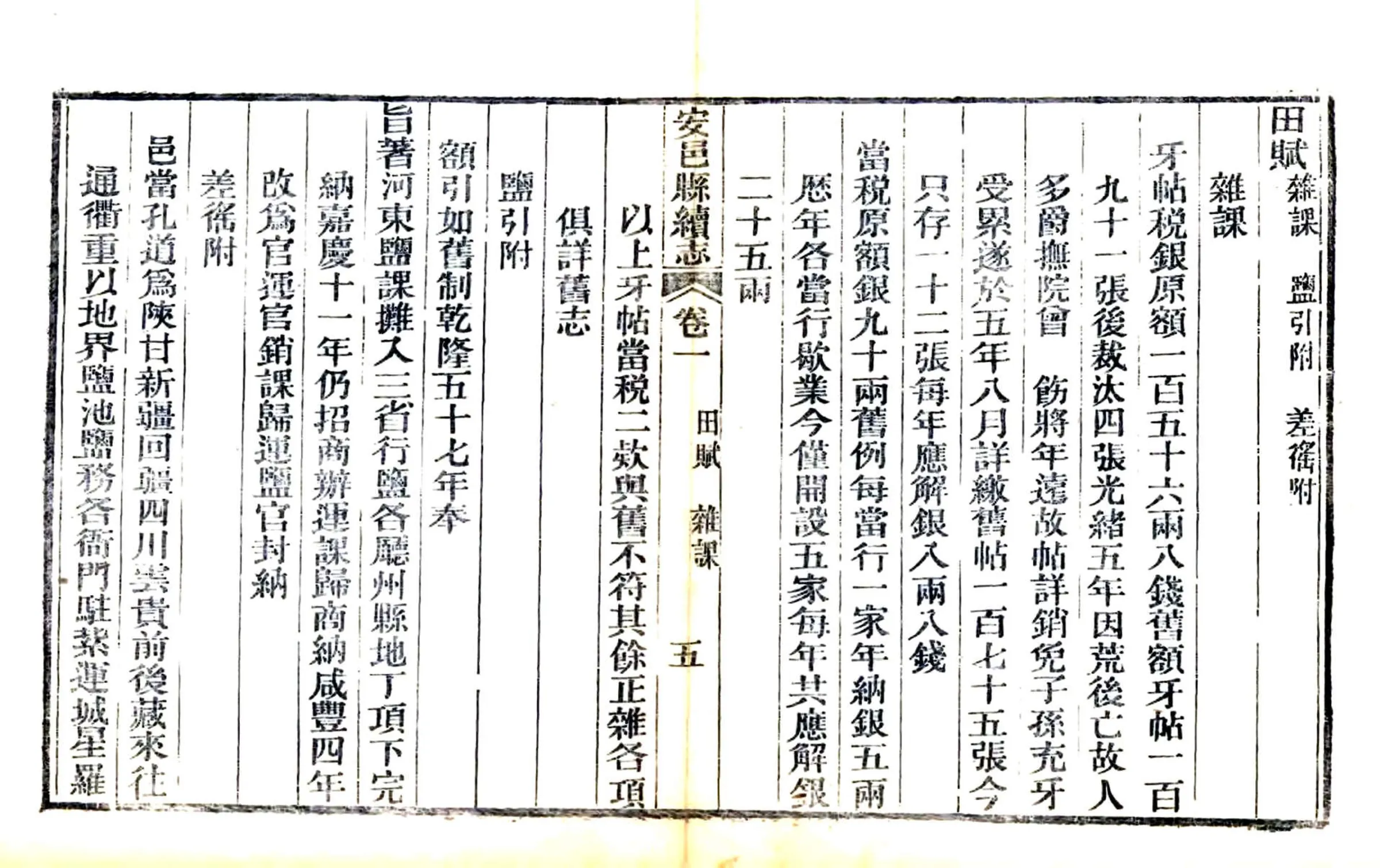 安邑县续志（光绪） 在线预览第5页