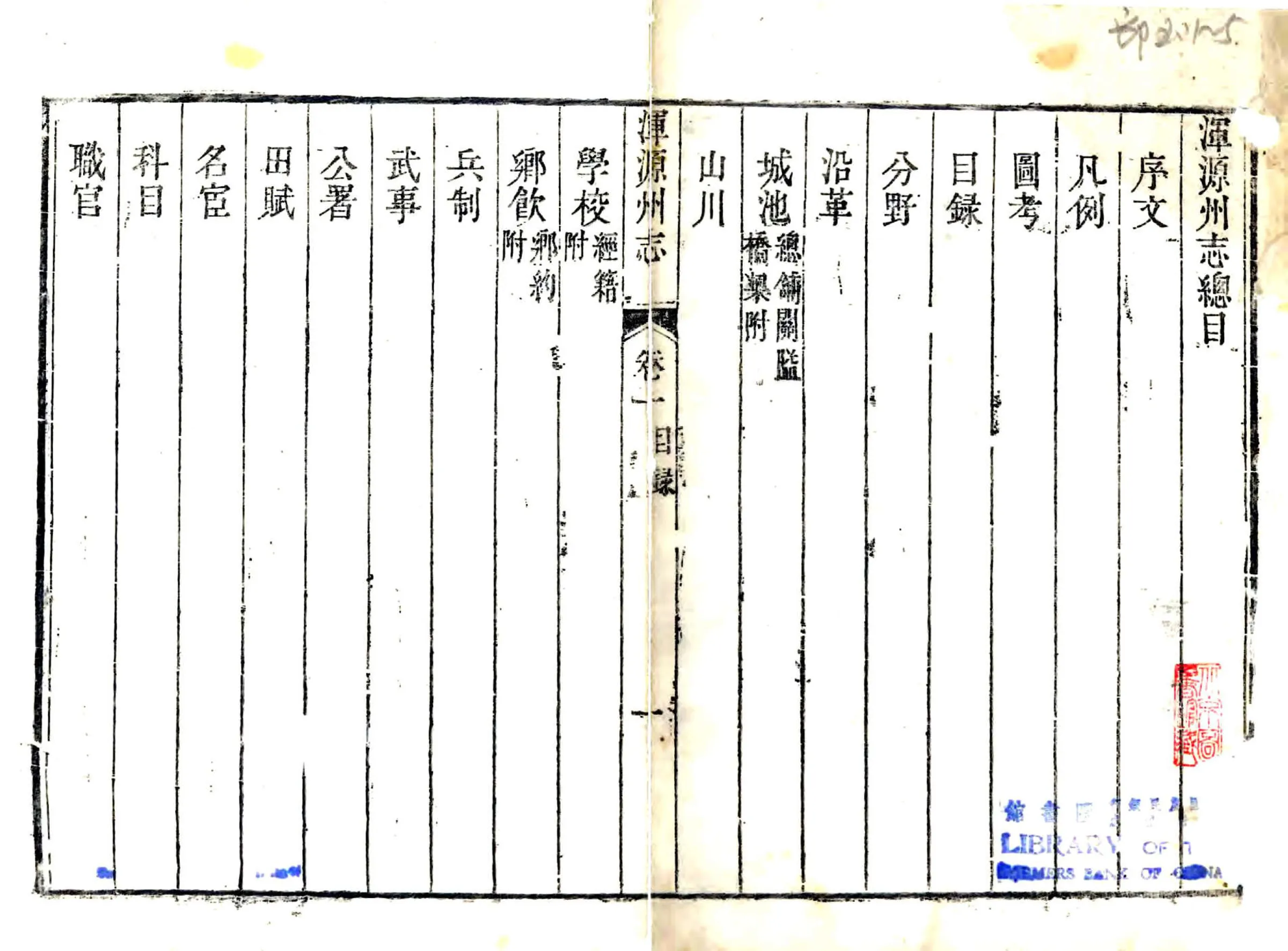 浑源州志（乾隆 同治增刻本） 在线预览第3页