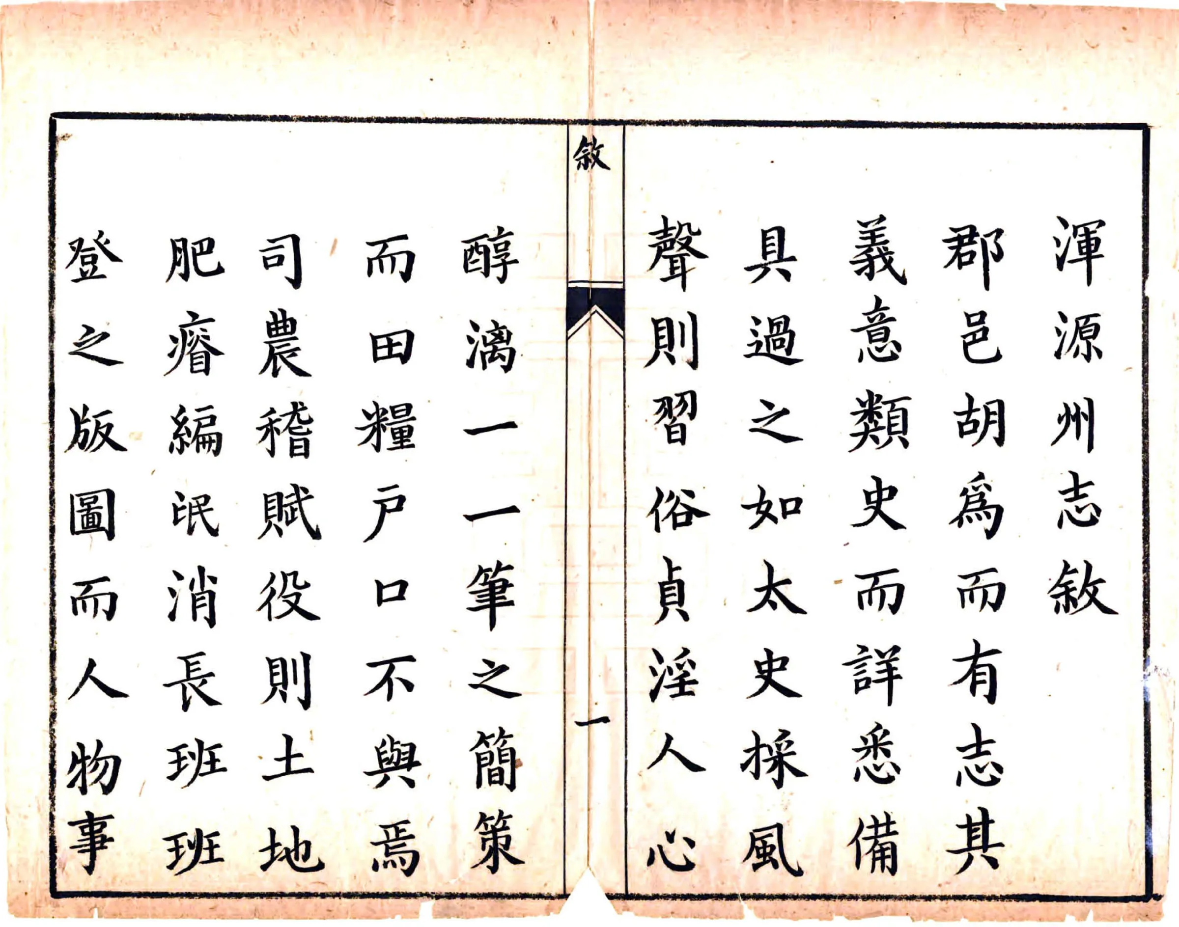 浑源州志（顺治） 在线预览第2页