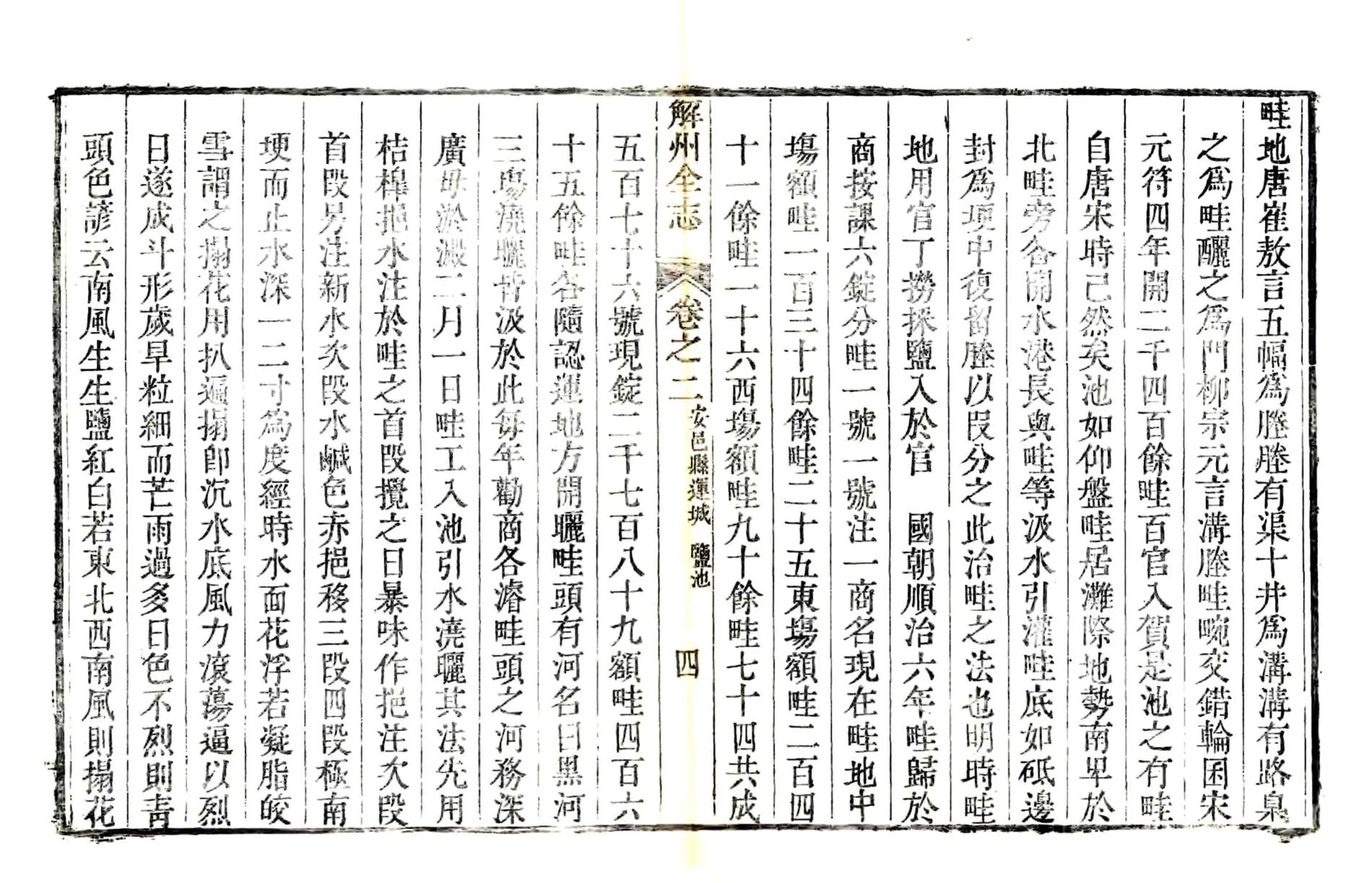 解州安邑县运城志（乾隆） 在线预览第8页