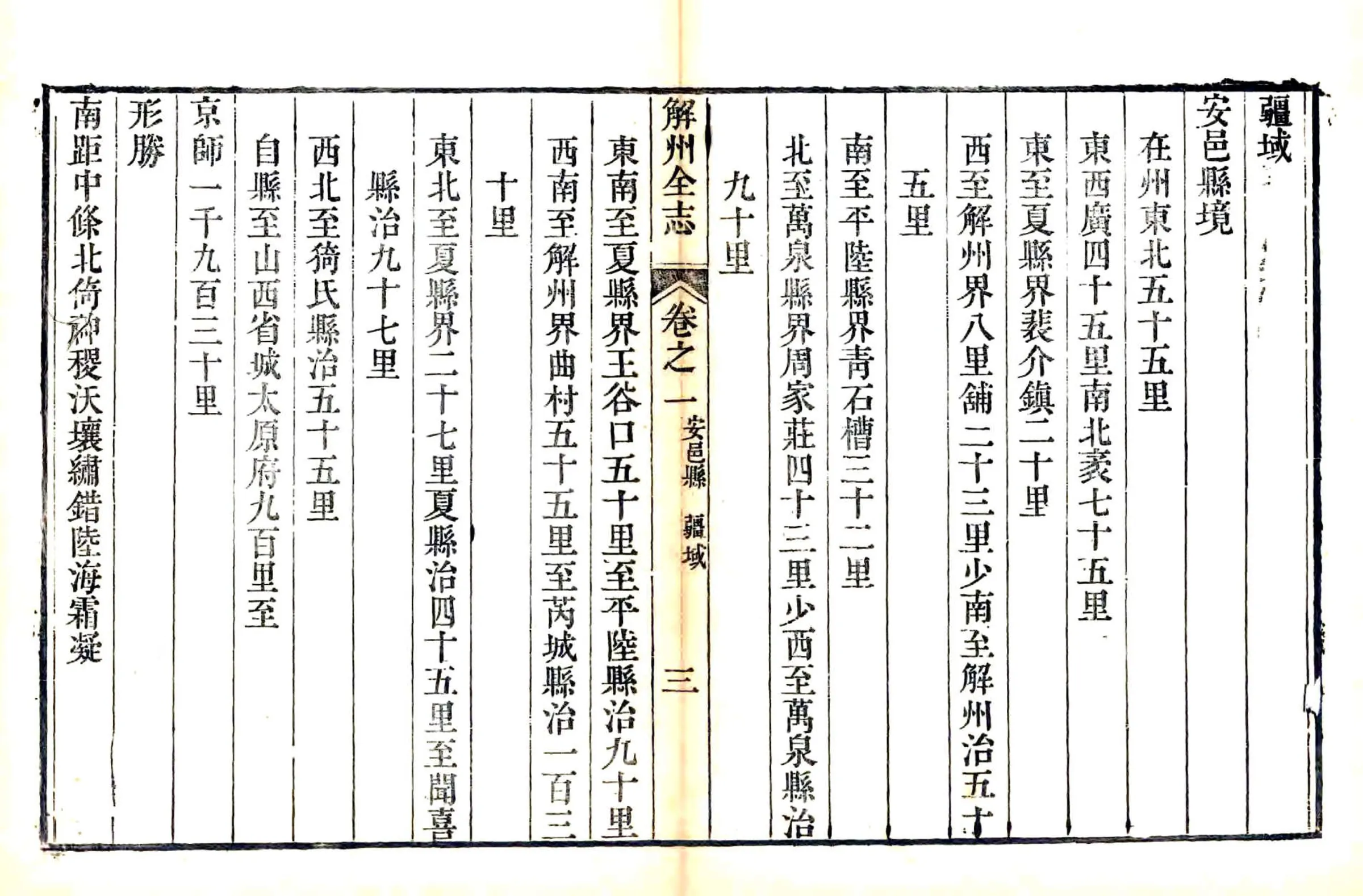 解州安邑县志（乾隆） 在线预览第3页