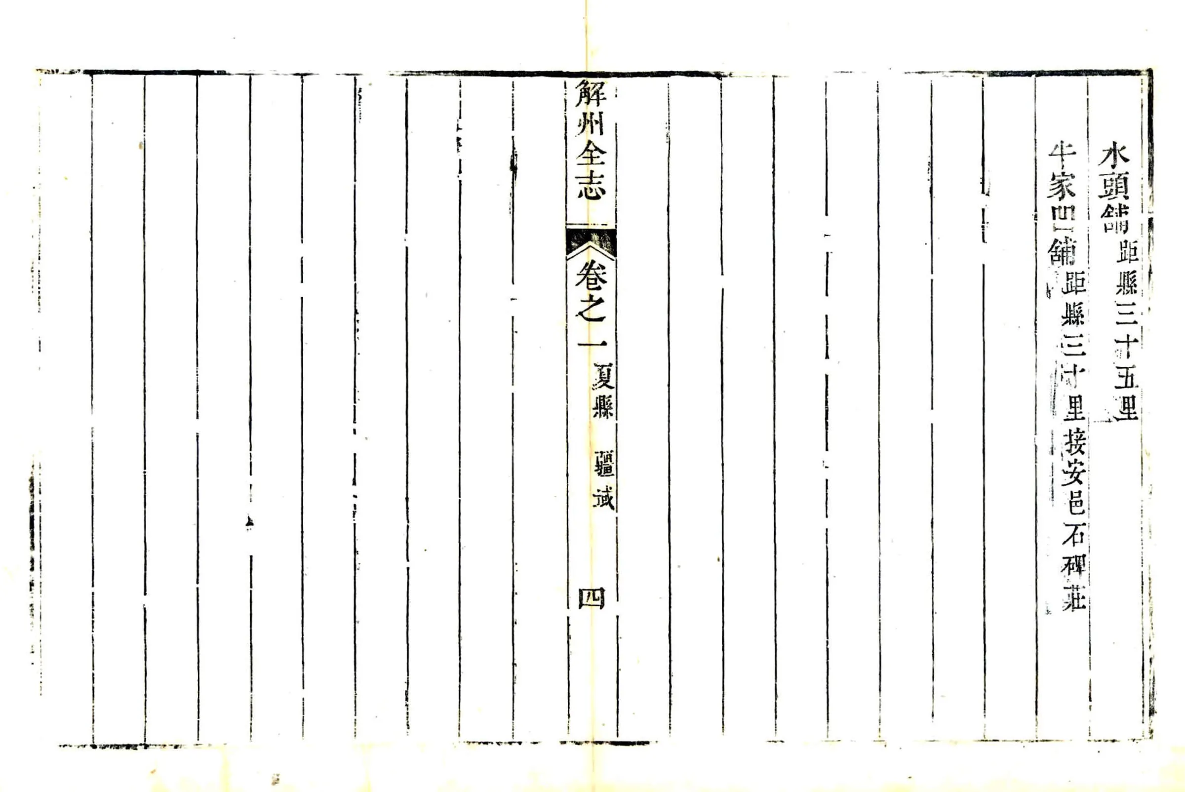 解州夏县志（乾隆） 在线预览第4页