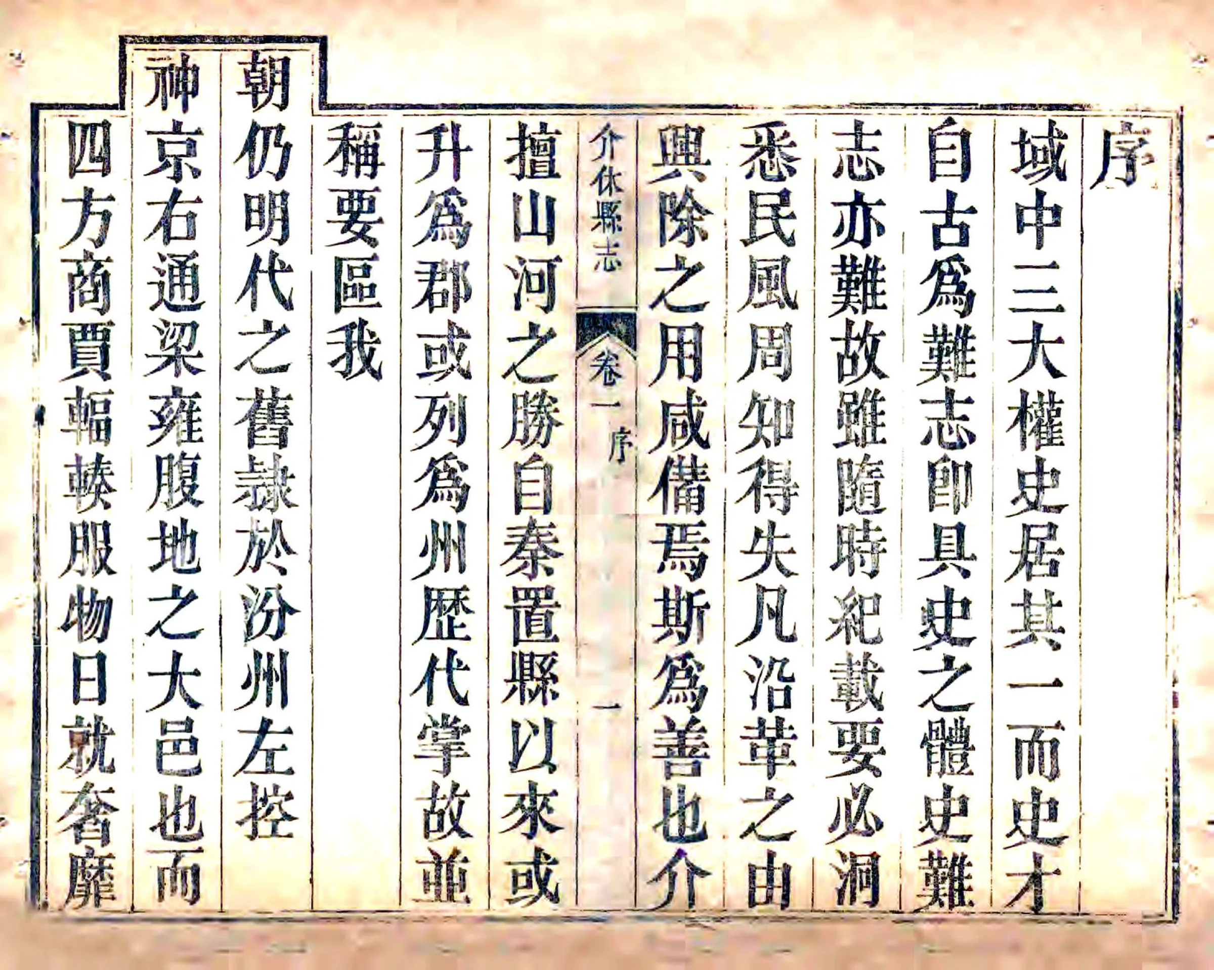 介休县志（乾隆） 在线预览第6页
