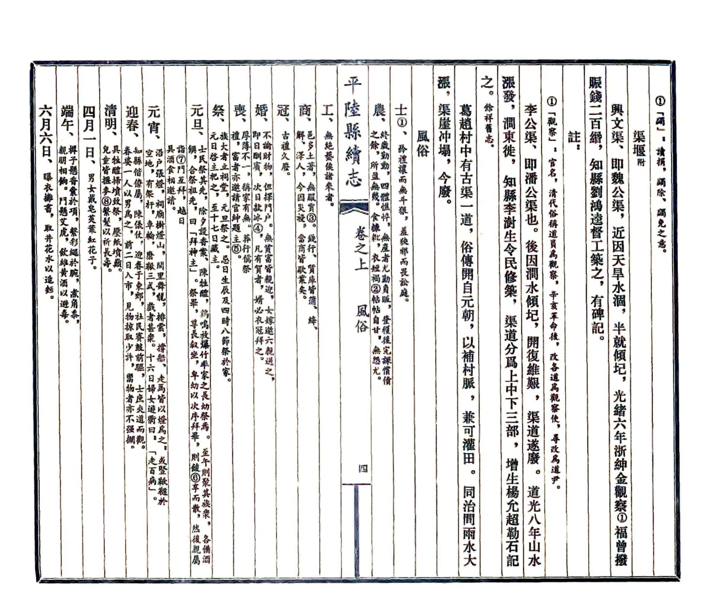 平陆县续志（光绪 民国3年石印本） 在线预览第4页