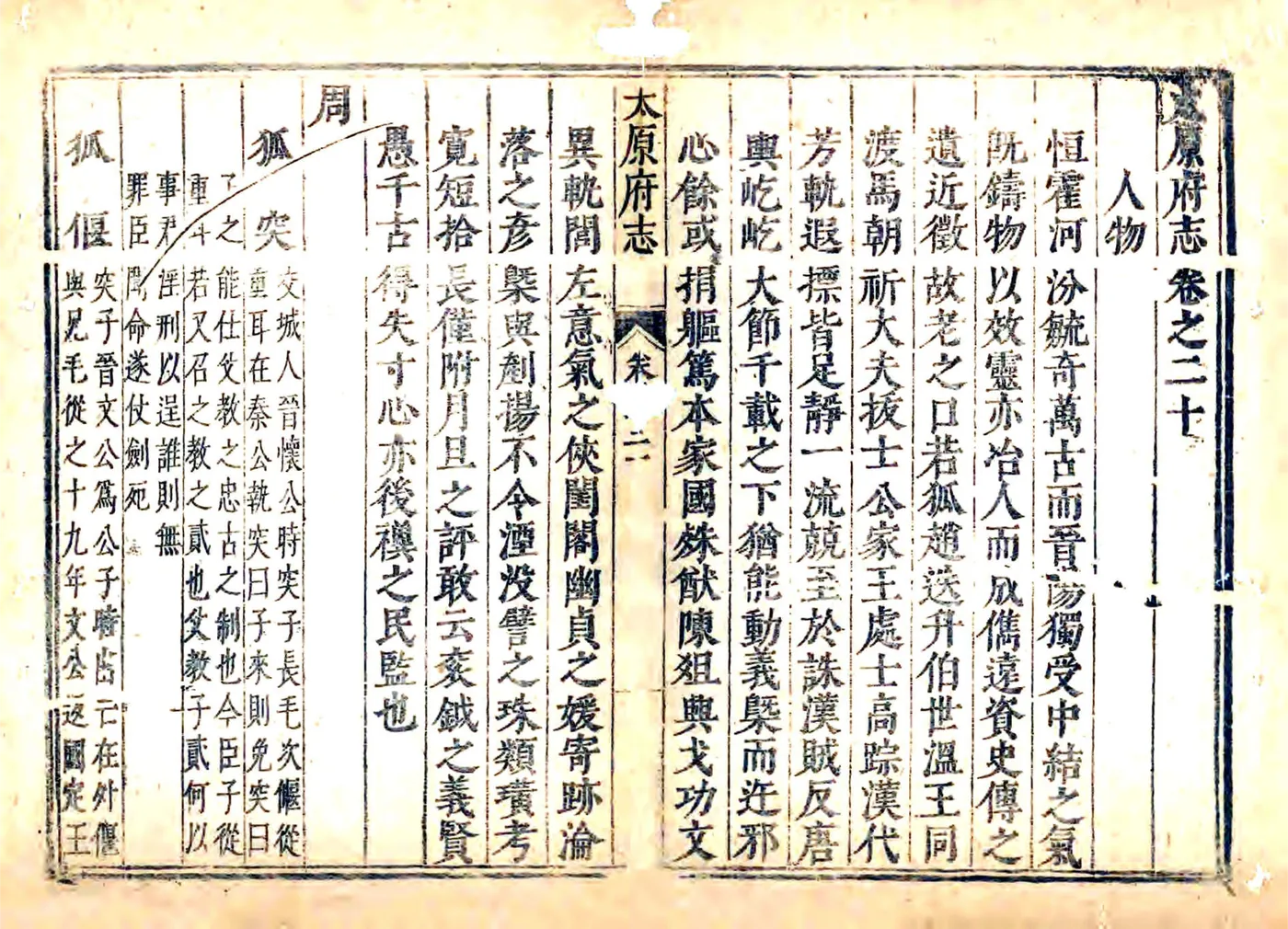 太原府志（万历） 在线预览第1页