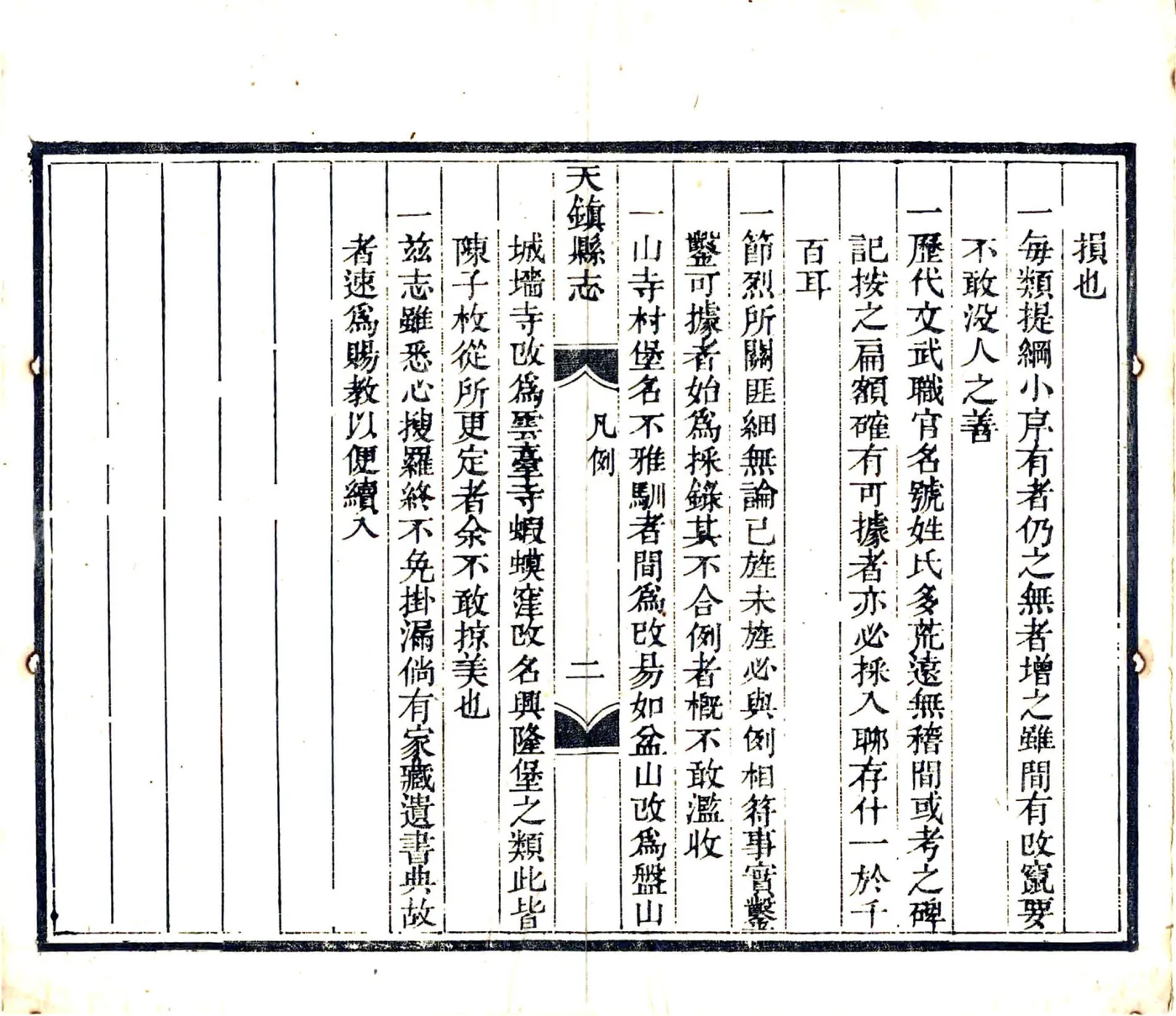 天镇县志（乾隆） 在线预览第6页