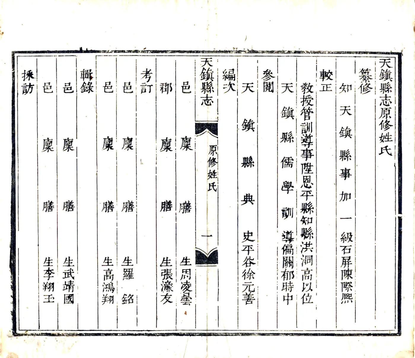 天镇县志（乾隆） 在线预览第8页