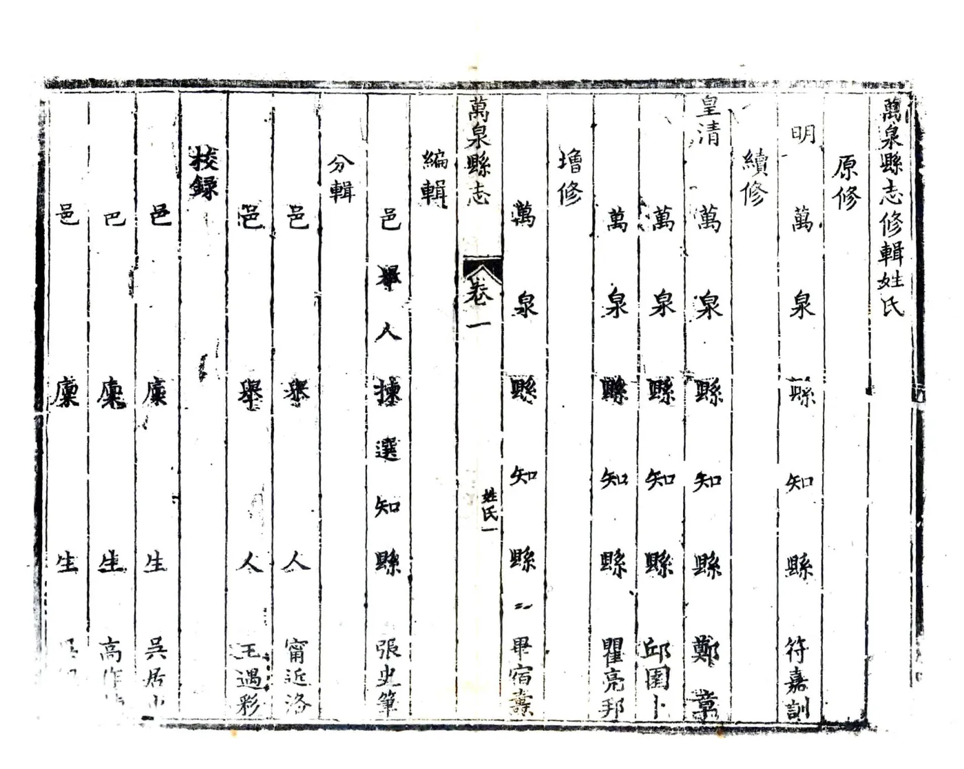 万泉县志（乾隆） 在线预览第7页