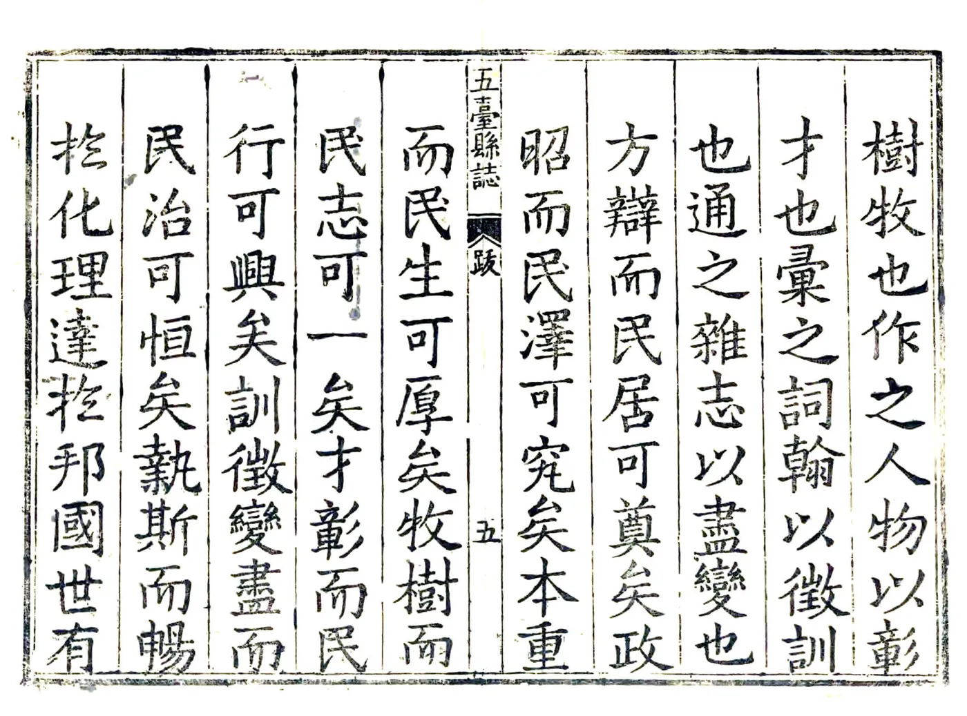 五台县志（康熙） 在线预览第5页