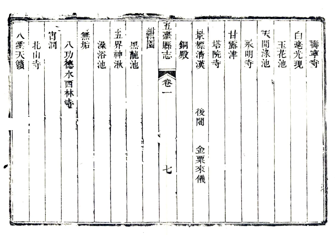 五台县志（乾隆） 在线预览第8页