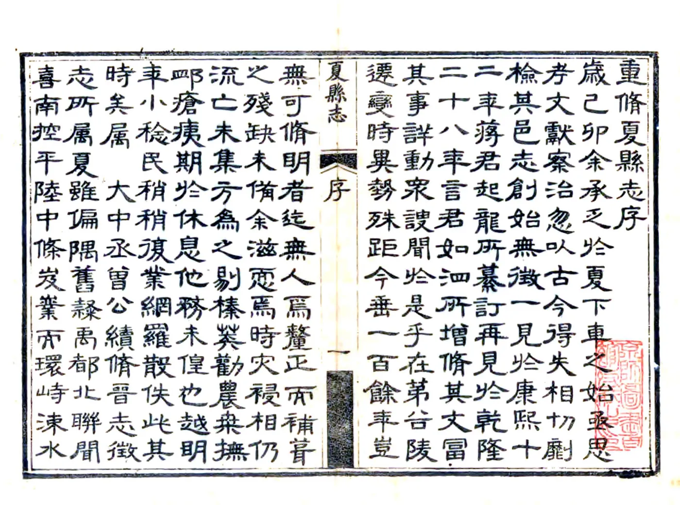 夏县志（光绪） 在线预览第2页