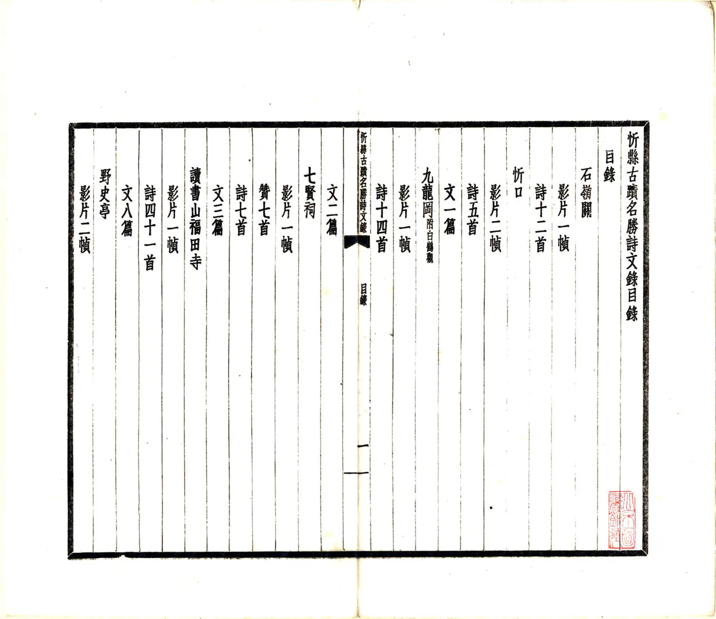忻县古迹名胜诗文录（民国） 在线预览第5页