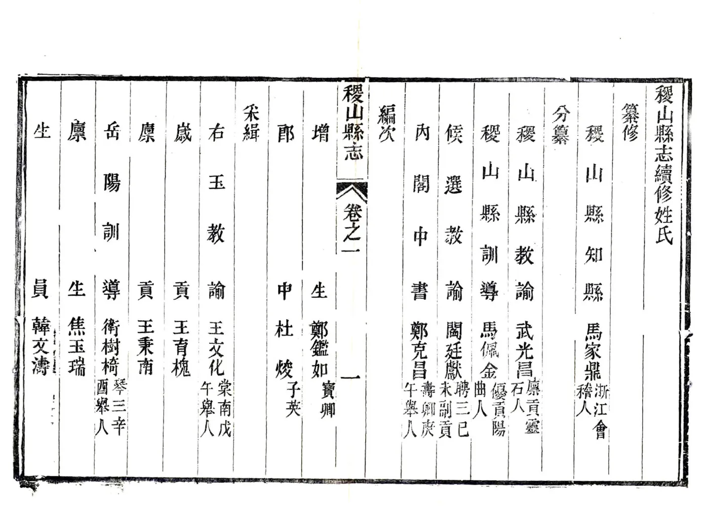 续修稷山县志（光绪） 在线预览第7页