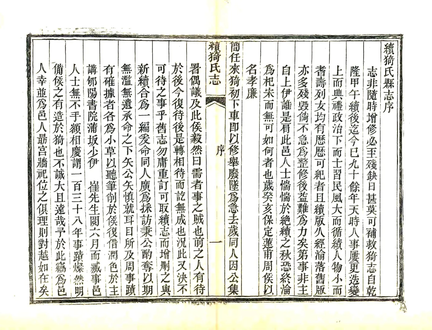 续猗氏县志（同治） 在线预览第5页