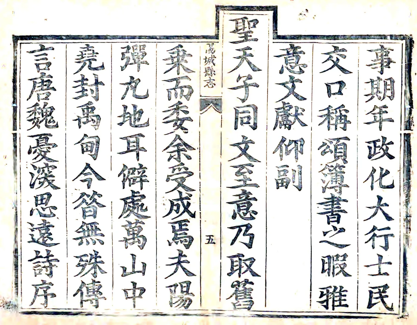 阳城县志（康熙） 在线预览第6页
