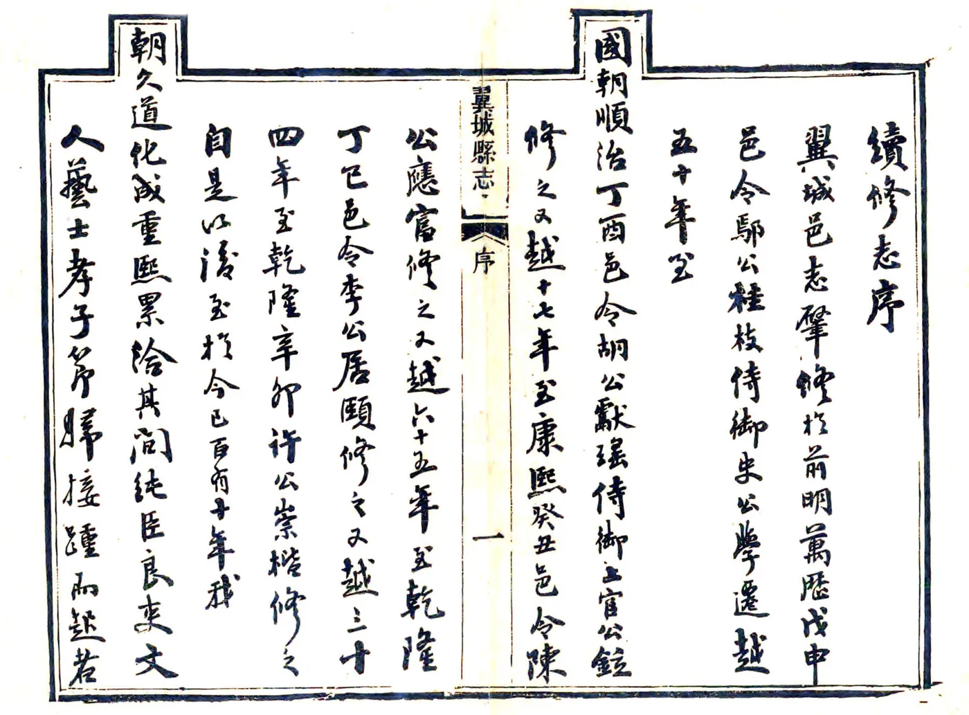 翼城县志（光绪） 在线预览第2页